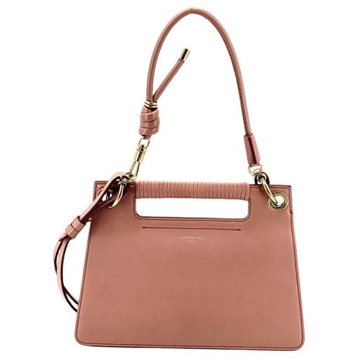 Whip leather handbag