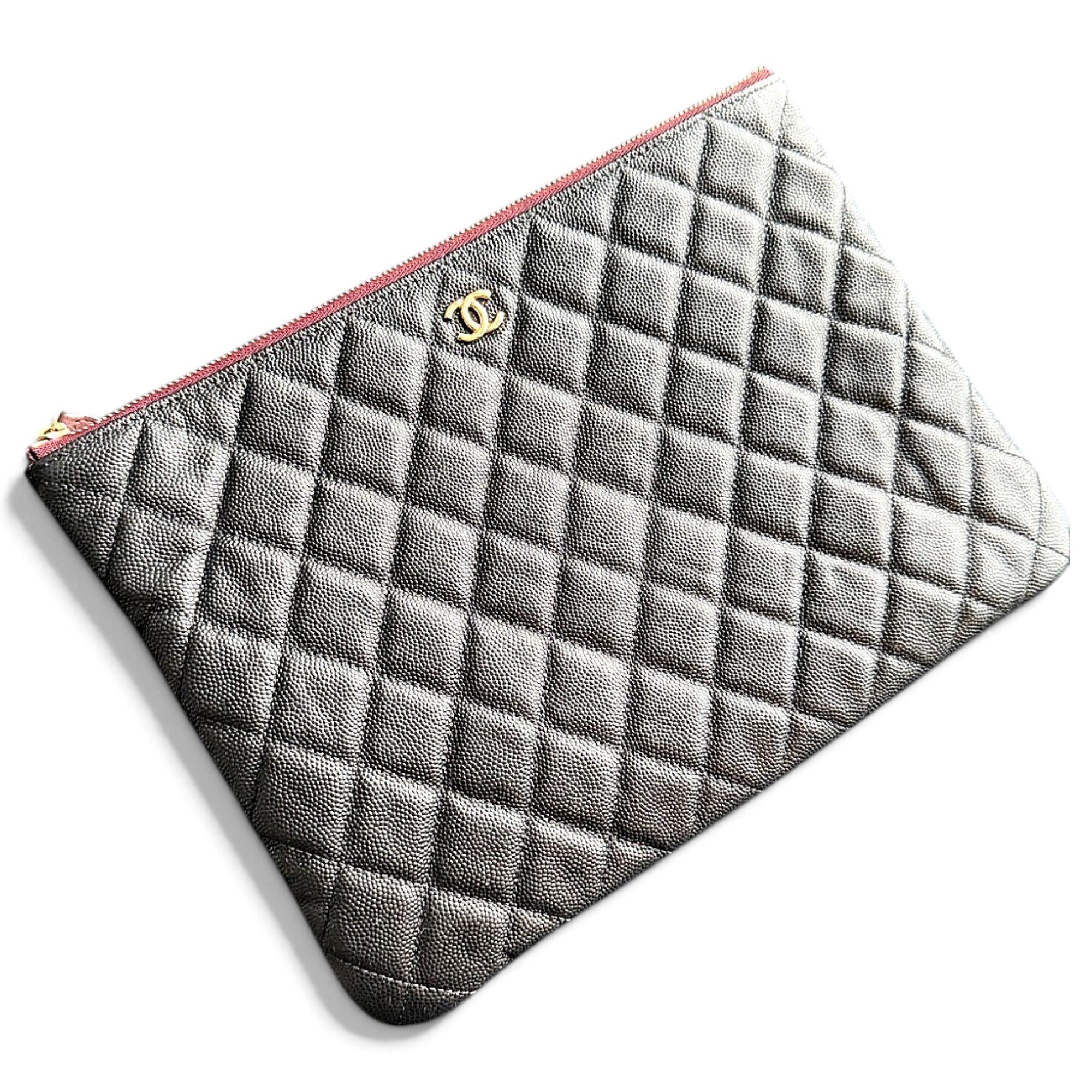 Chanel Timeless/Classique leather clutch bag