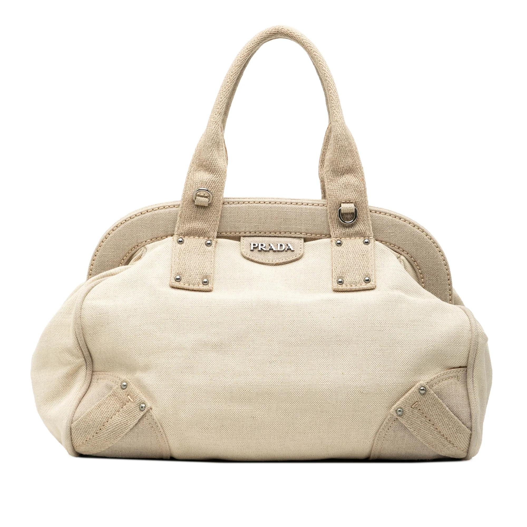 Linen handbag