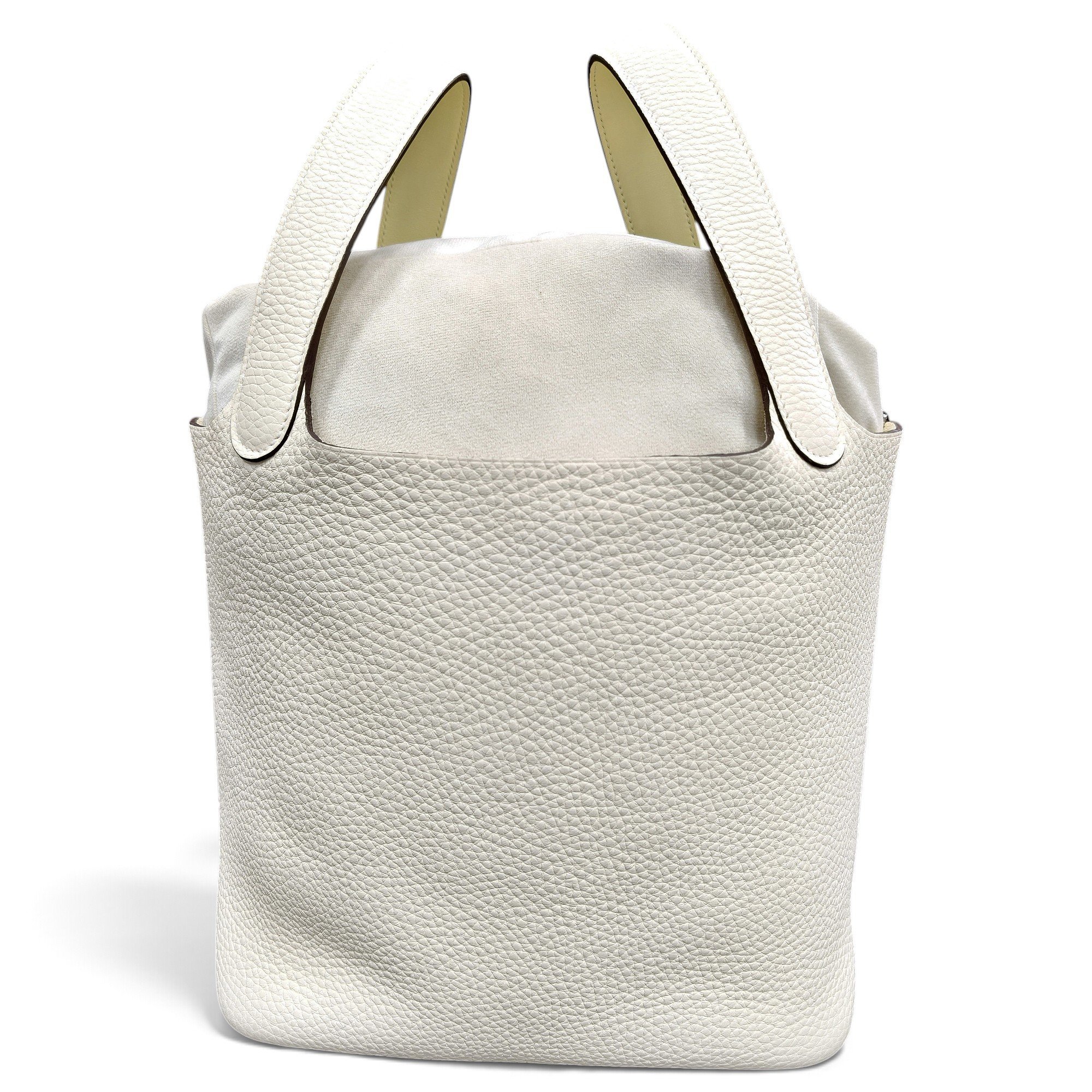 Picotin leather handbag