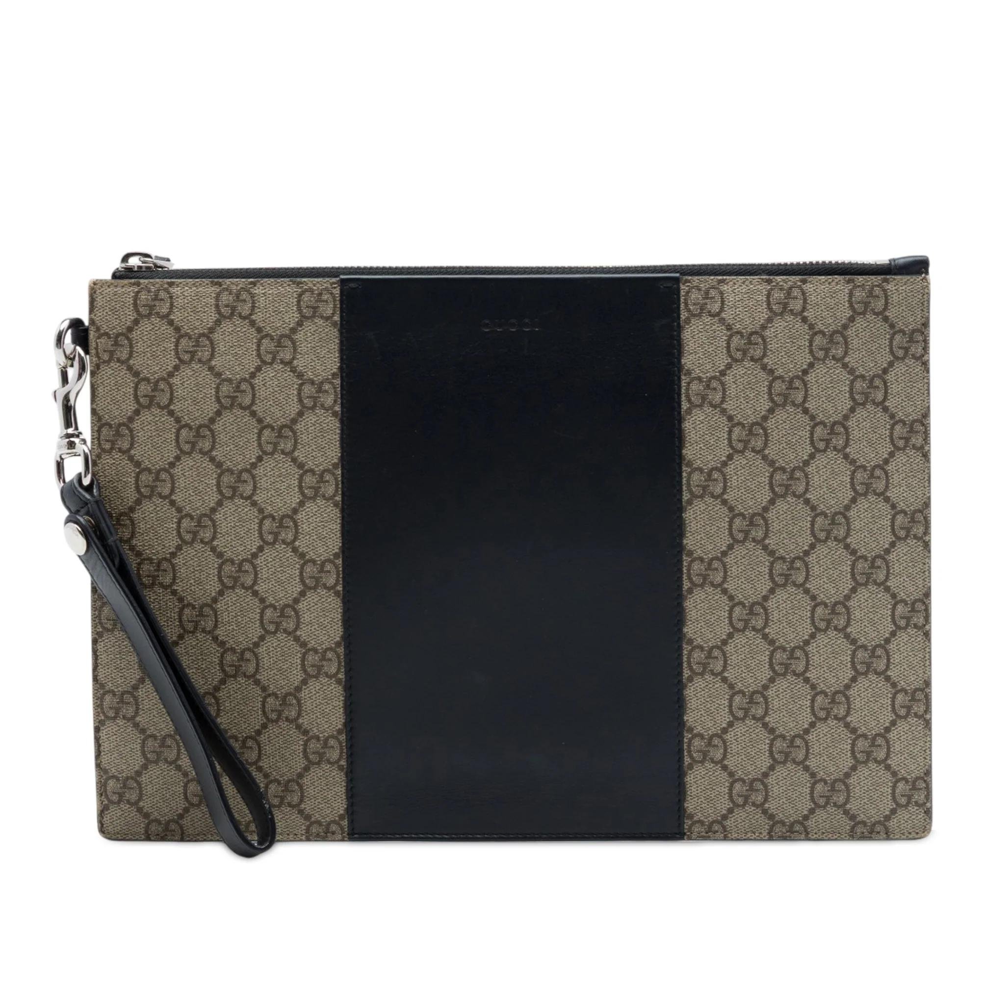 Gucci B leather bag