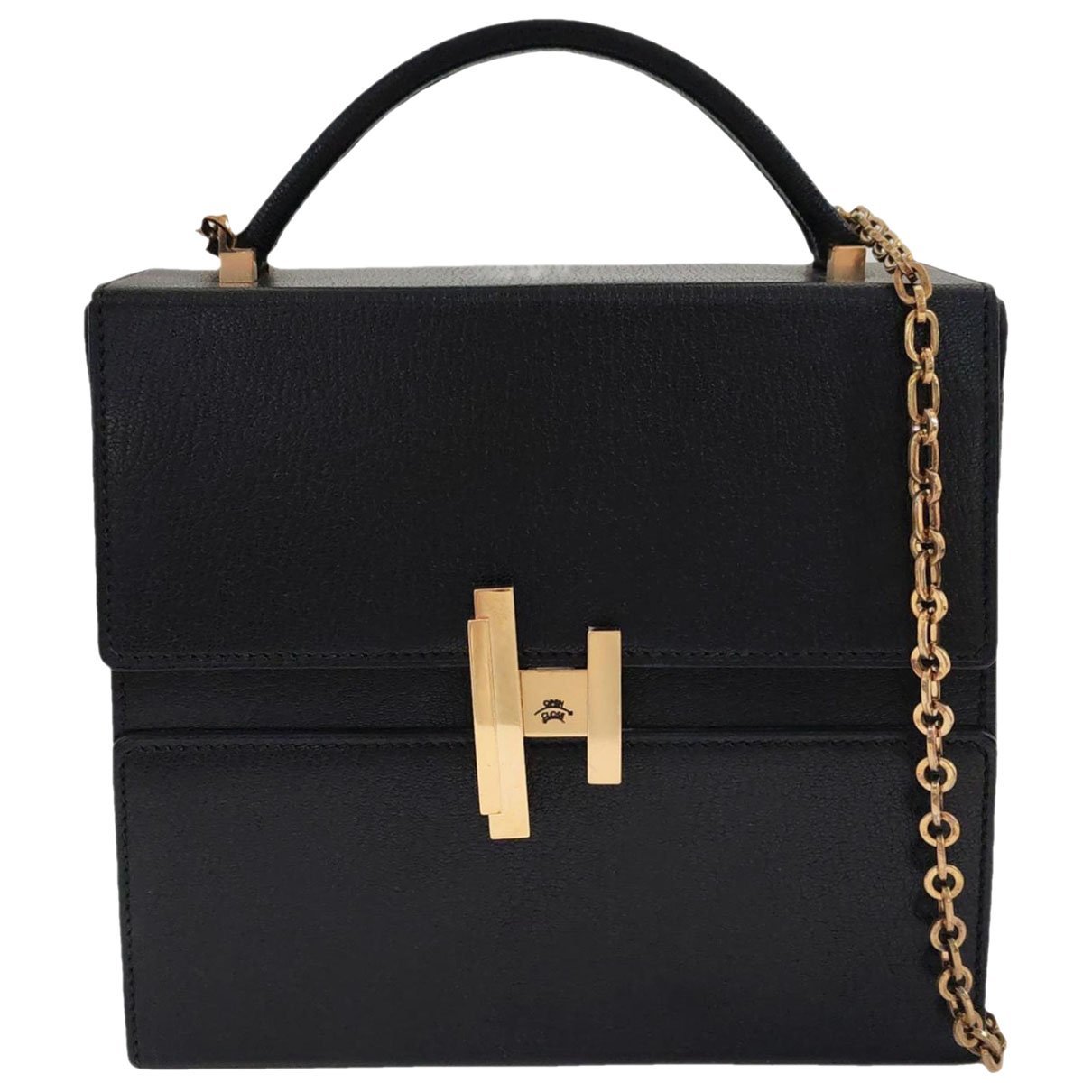 Cinhetic leather handbag