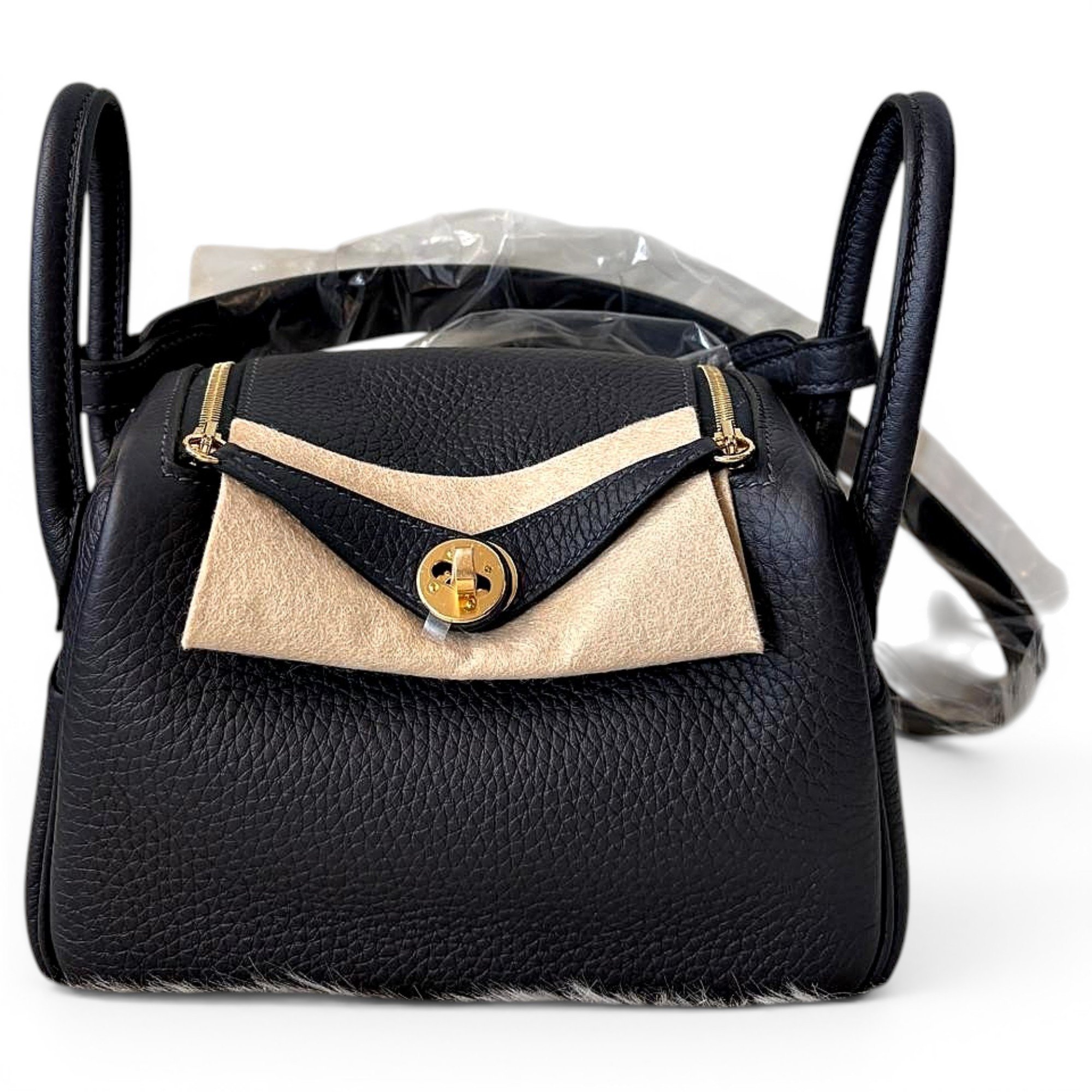 Lindy leather handbag