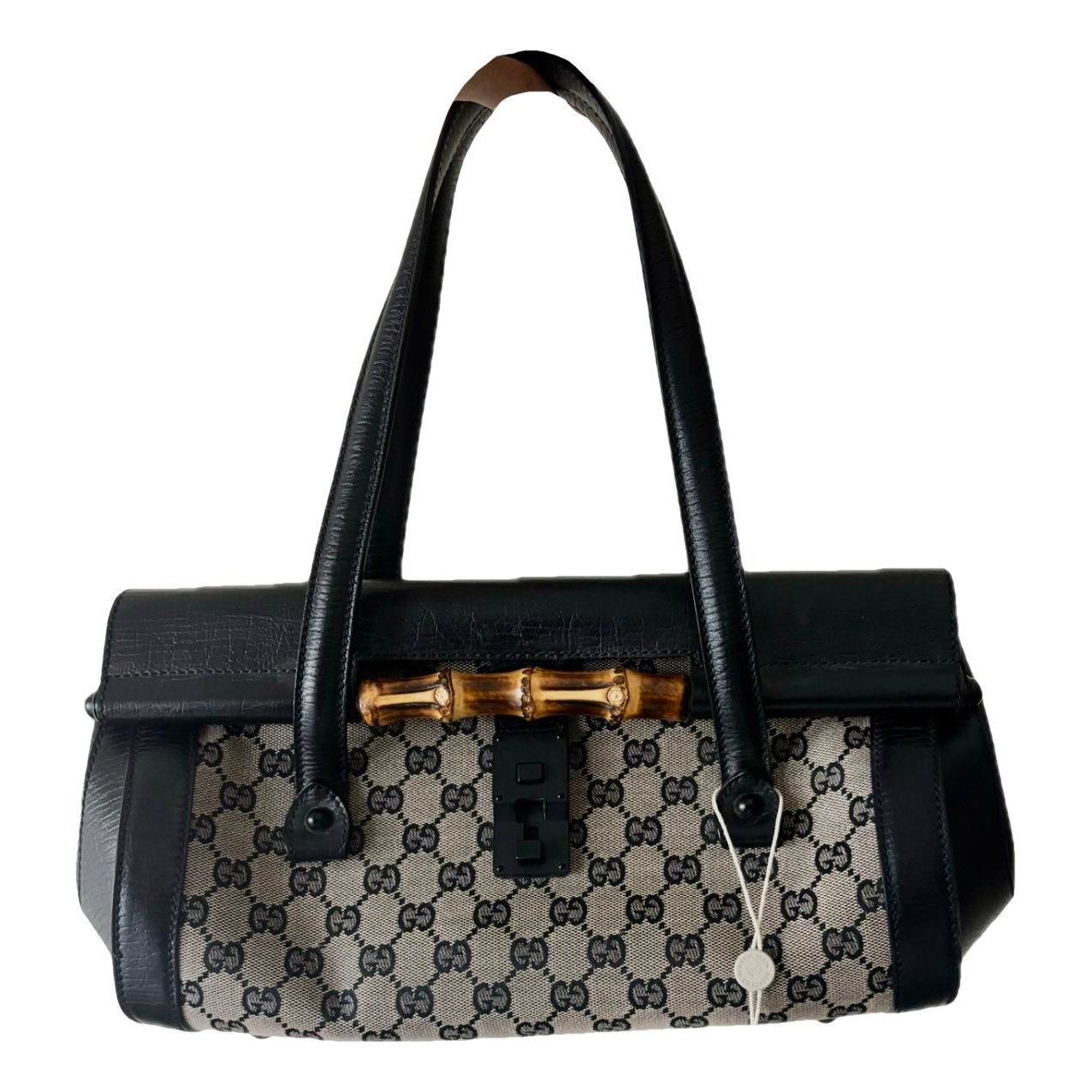Bamboo Bullet leather handbag