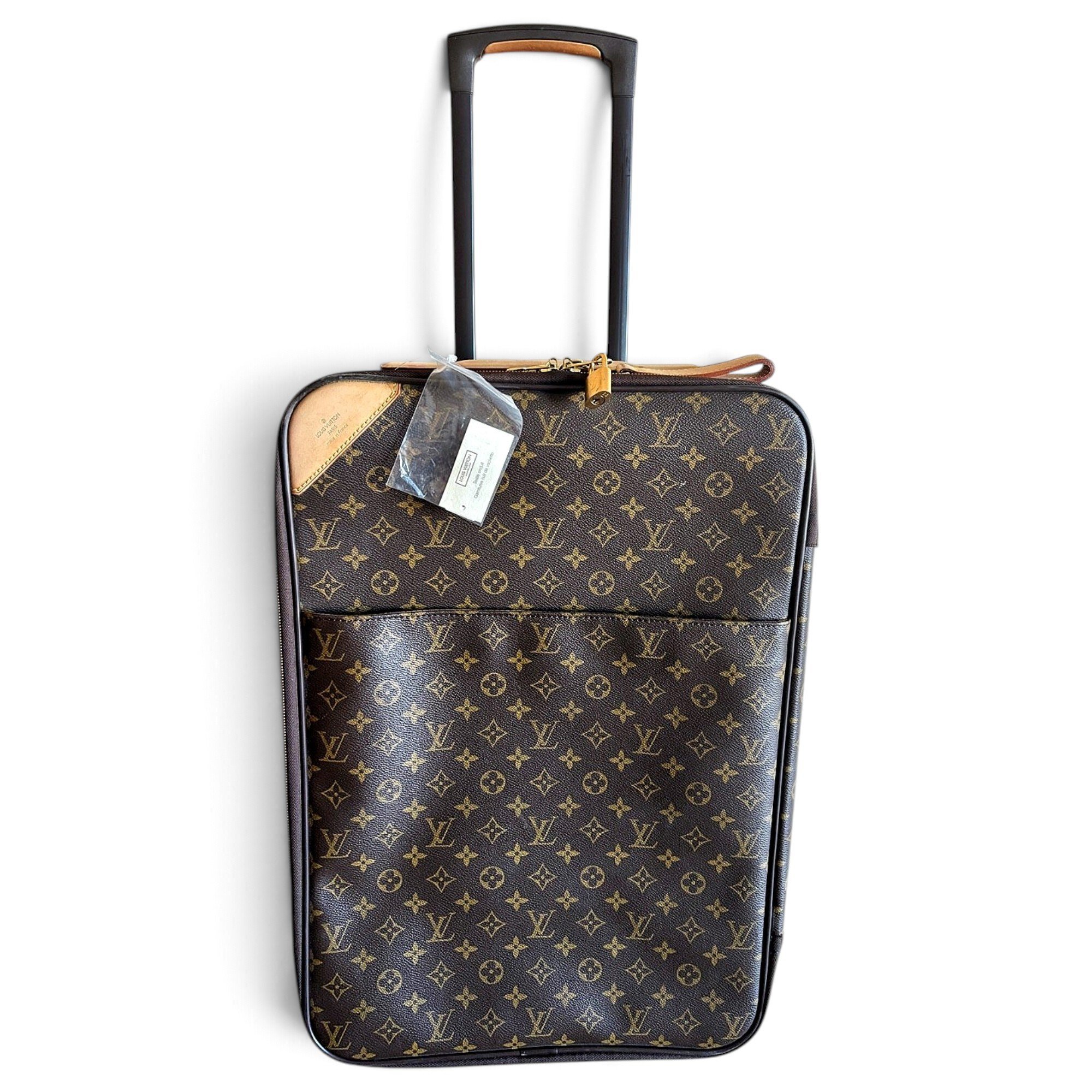 Pegase leather travel bag