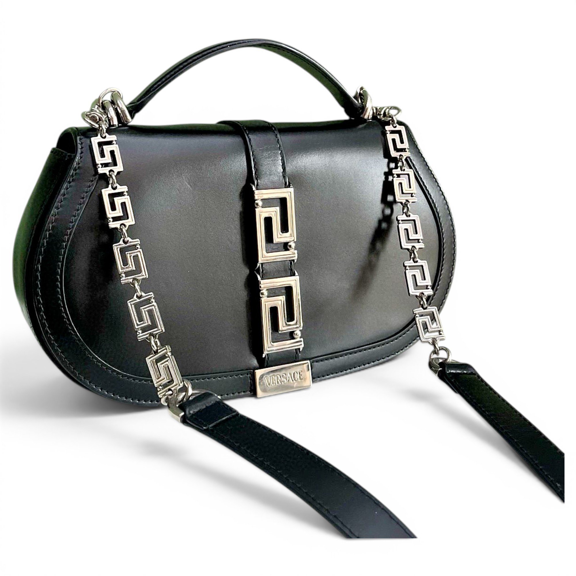 Leather handbag
