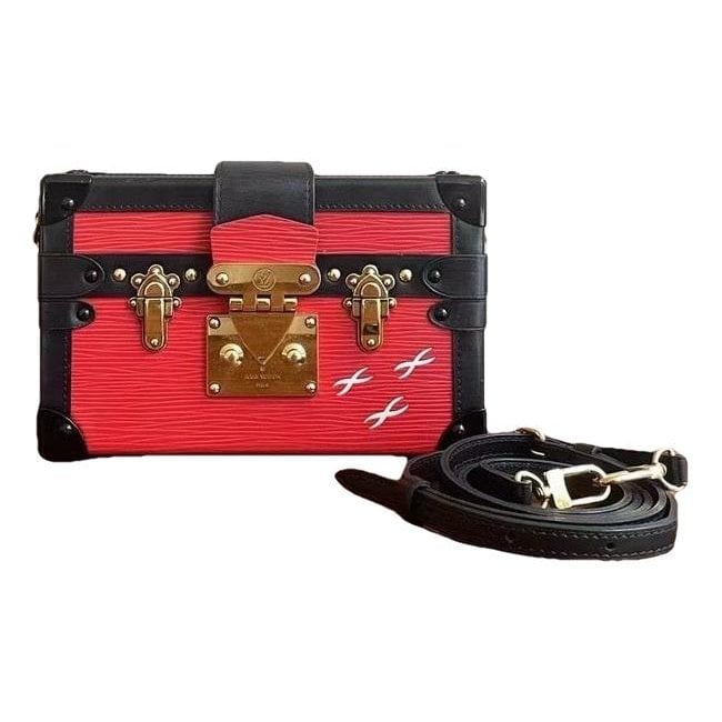 Petite Malle leather mini bag