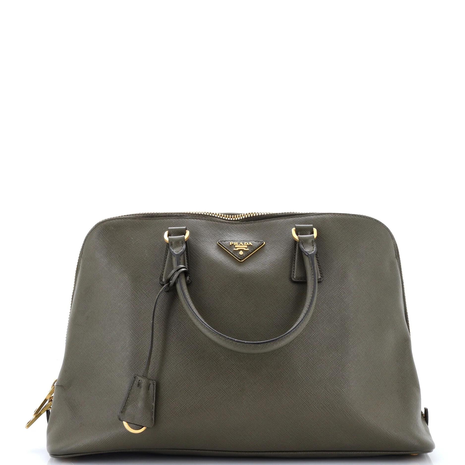 Leather satchel