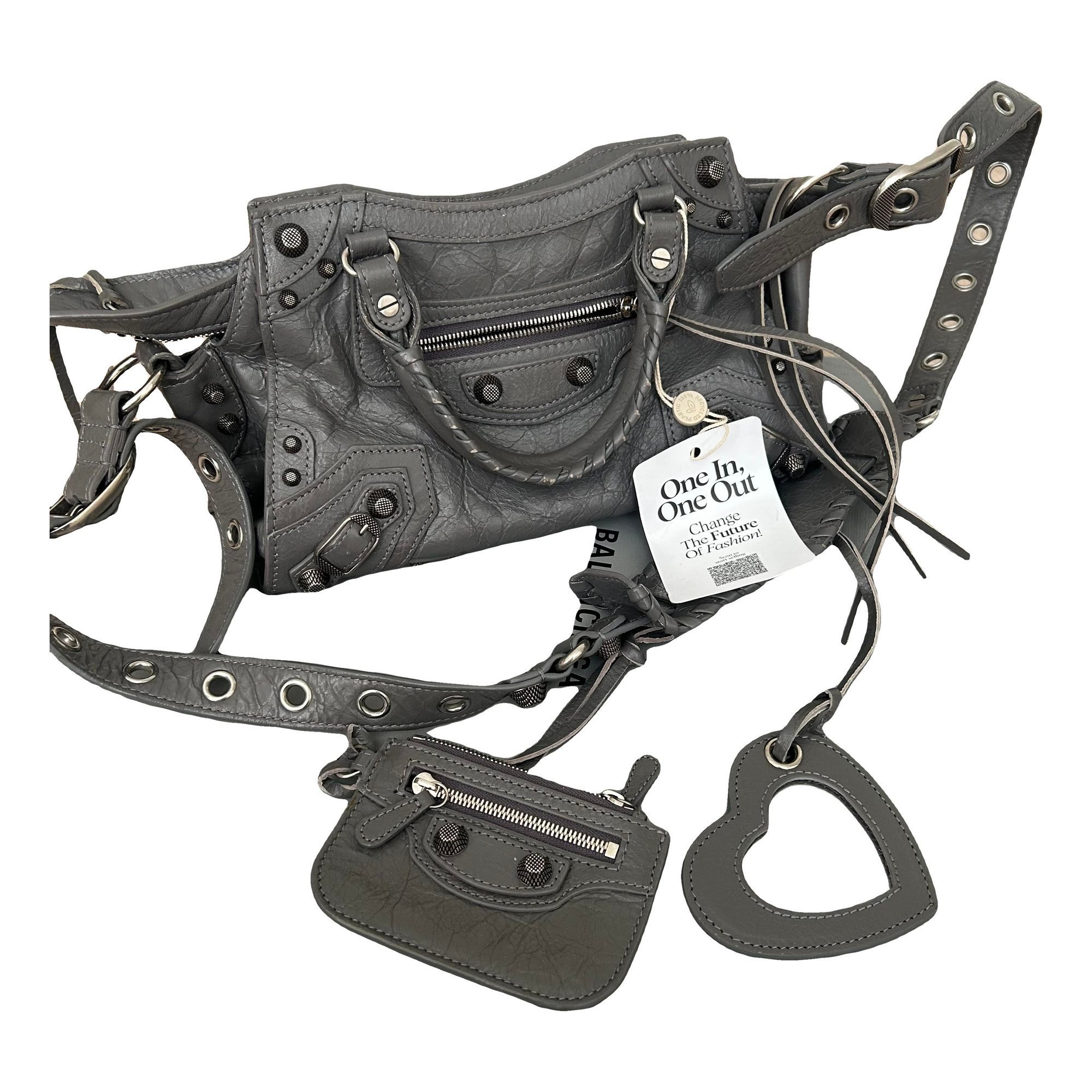 Neo Cagole City leather handbag
