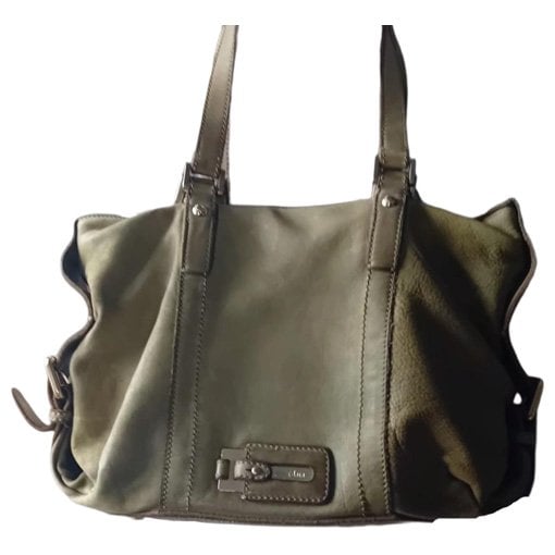 Leather handbag