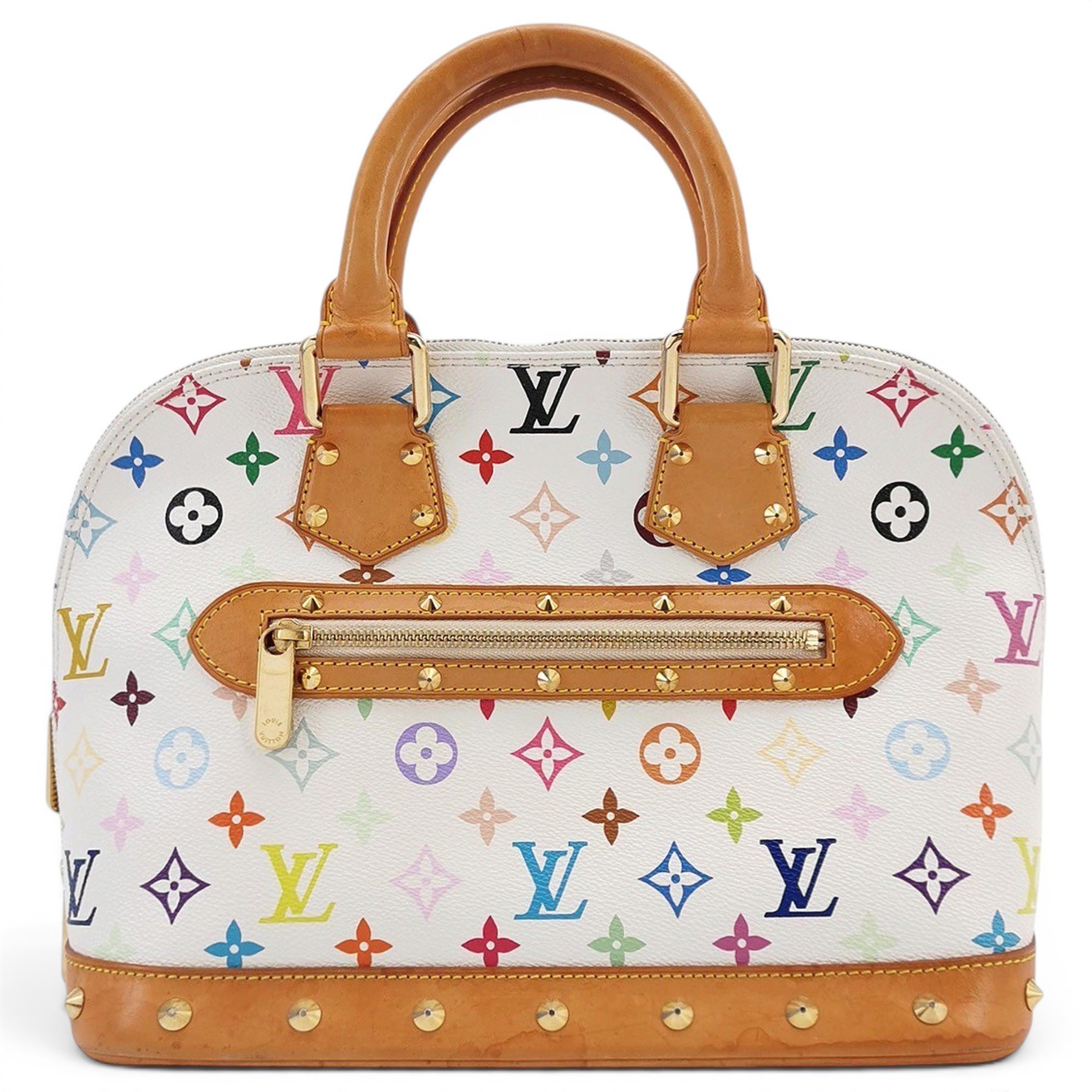 Alma leather handbag