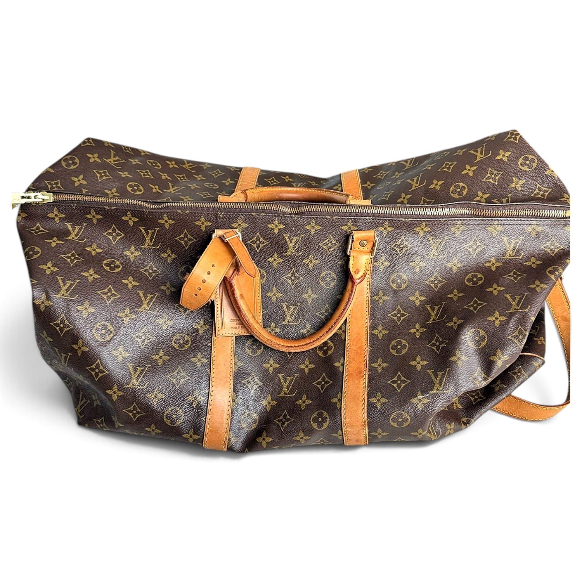 Keepall leather 48h bag
