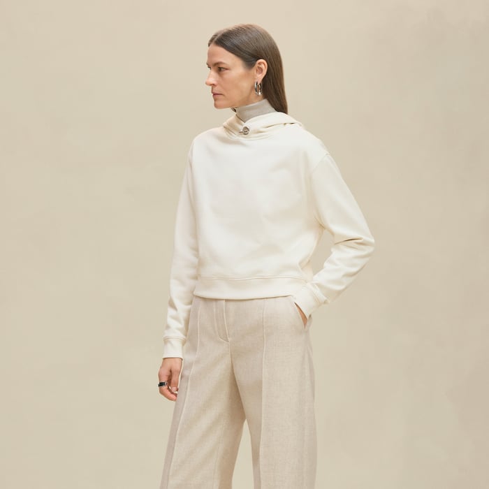 Blanc Cassé Hooded Sweatshirt