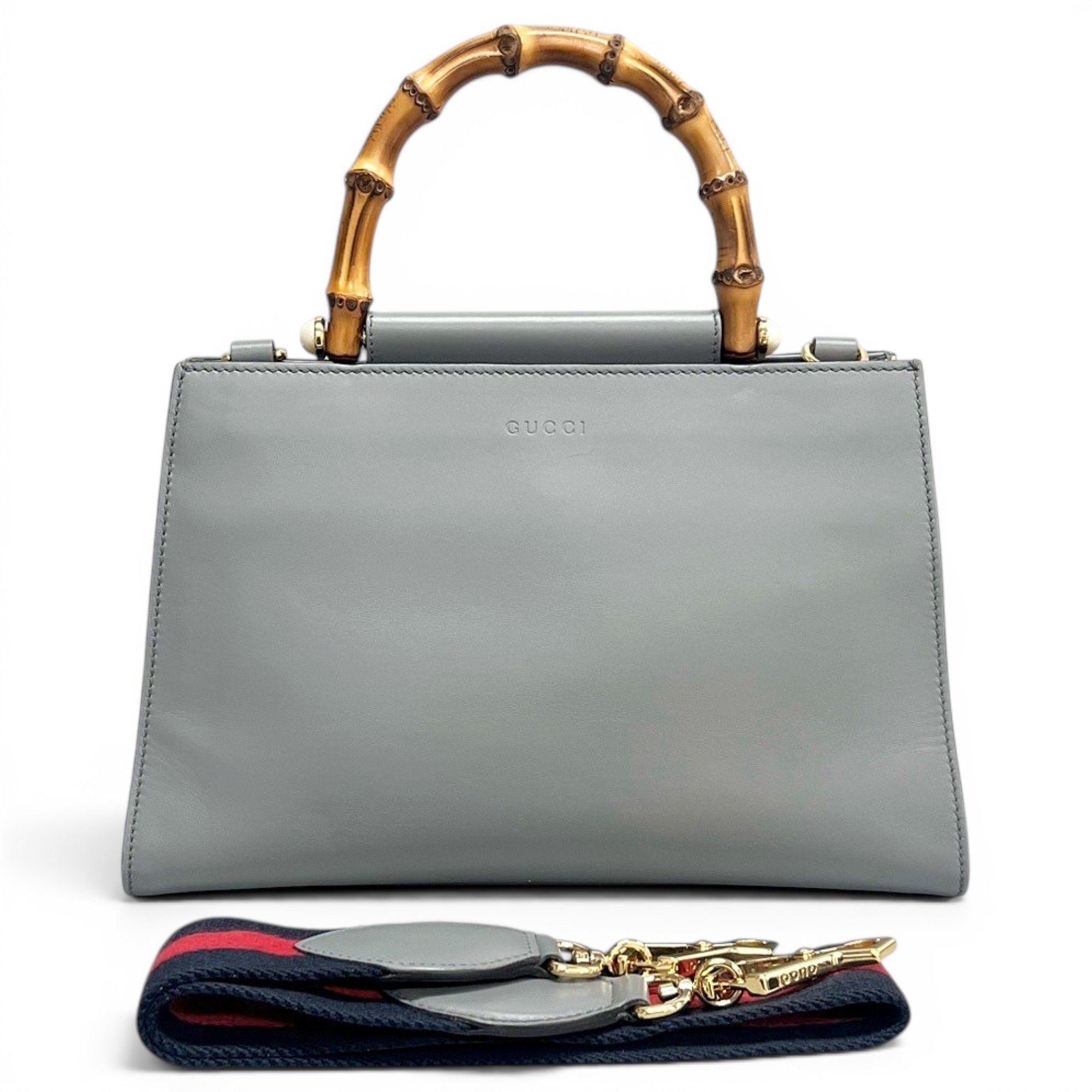 Nymphaea leather handbag