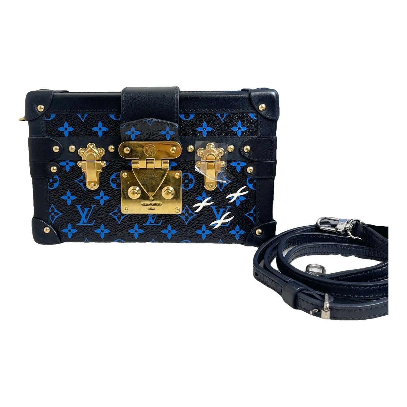 Petite Malle leather handbag