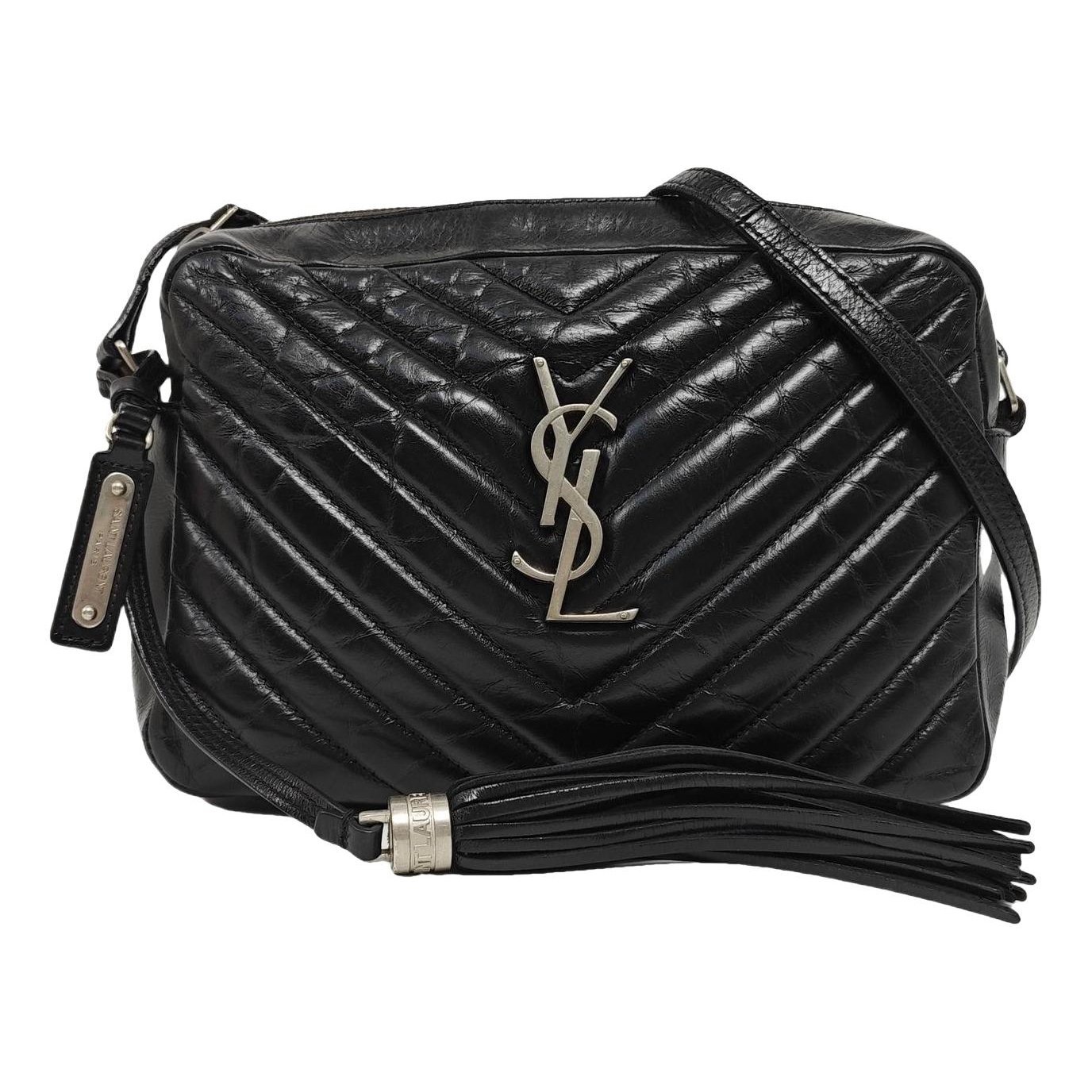 Camera Lou leather handbag