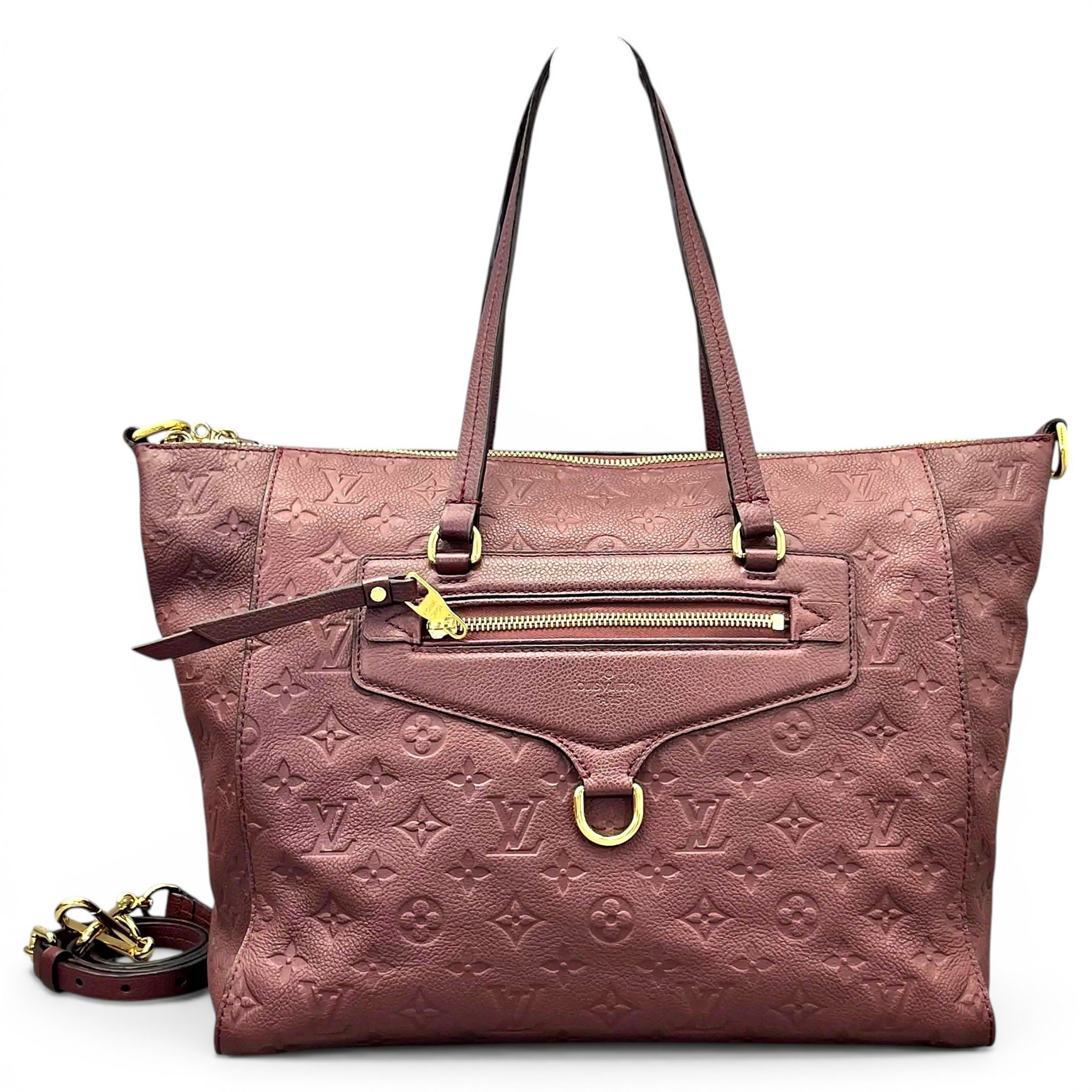 Lumineuse leather crossbody bag
