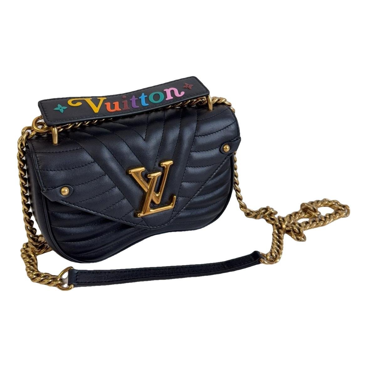 New Wave leather handbag