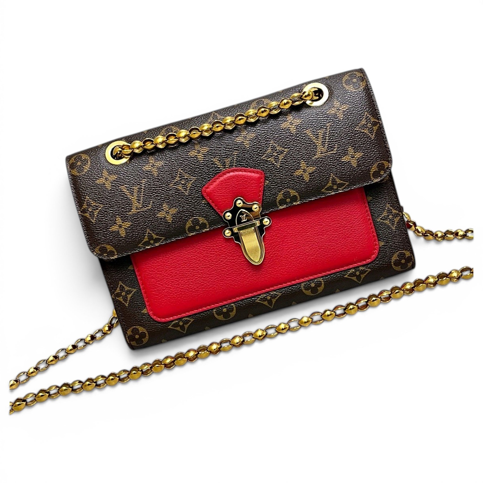 Victoire leather handbag
