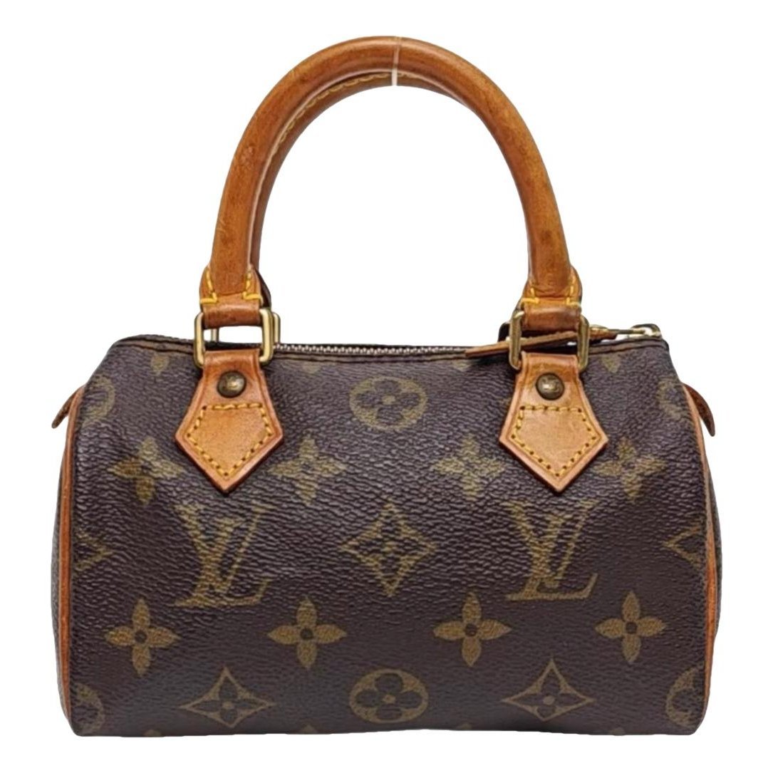 Nano Speedy / Mini HL leather handbag