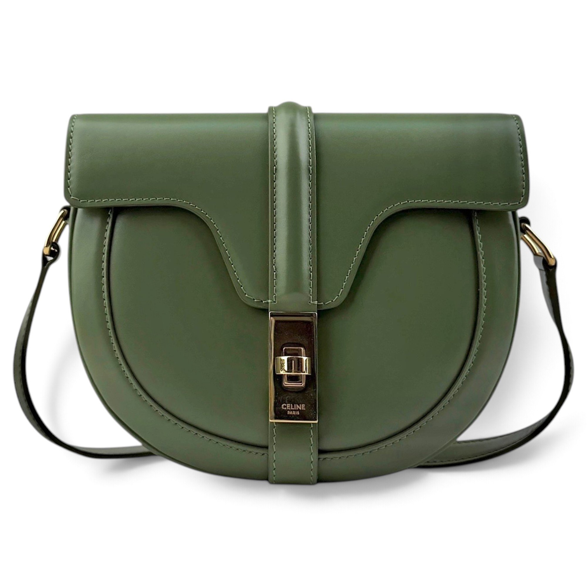 SAC 16 BESACE leather crossbody bag