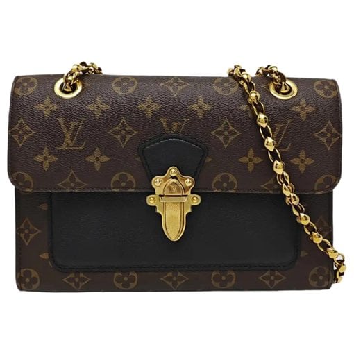Victoire leather crossbody bag