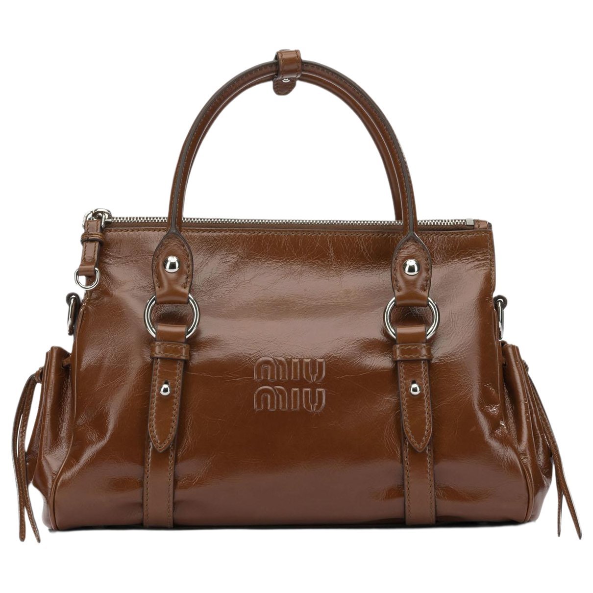Leather handbag