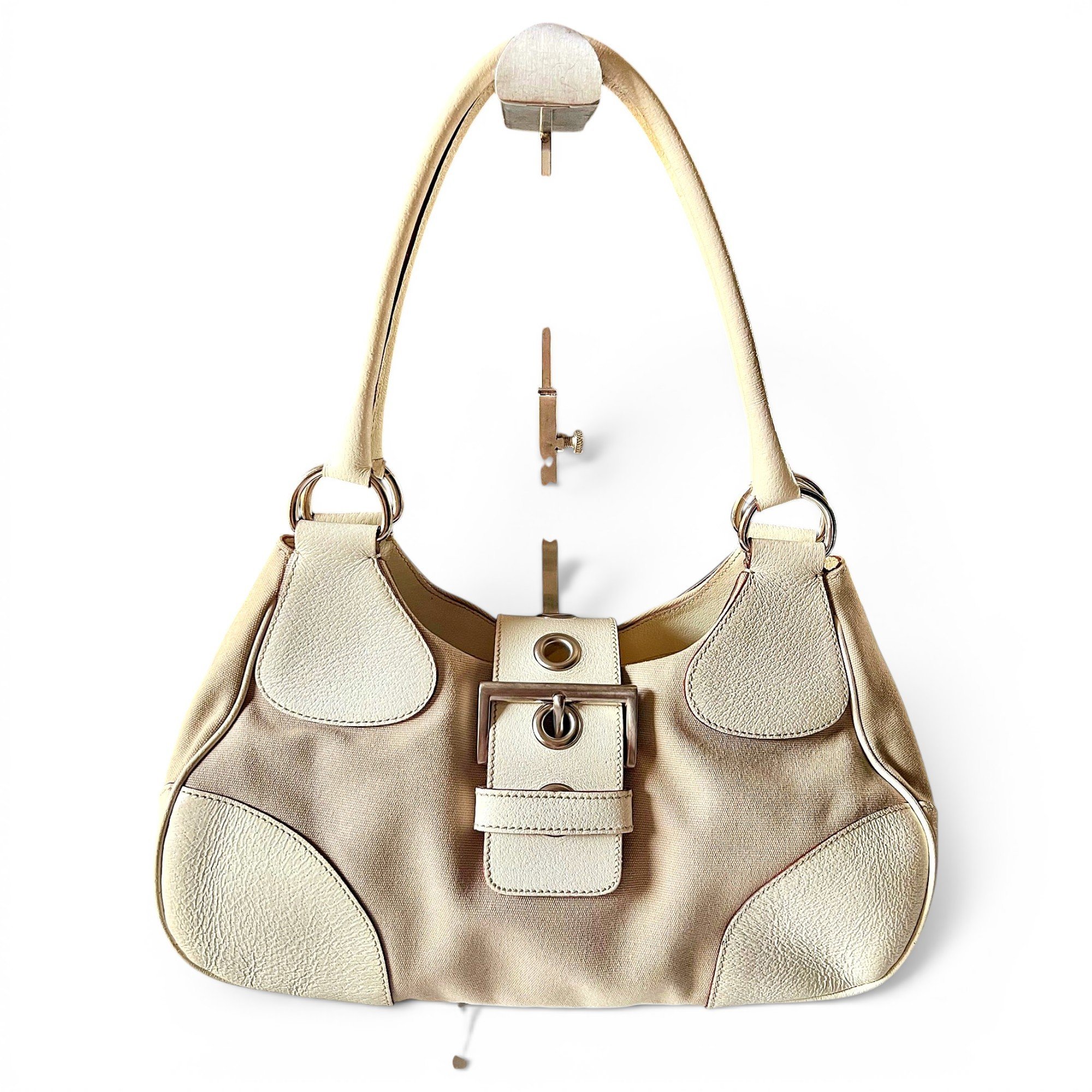 Moon cloth handbag