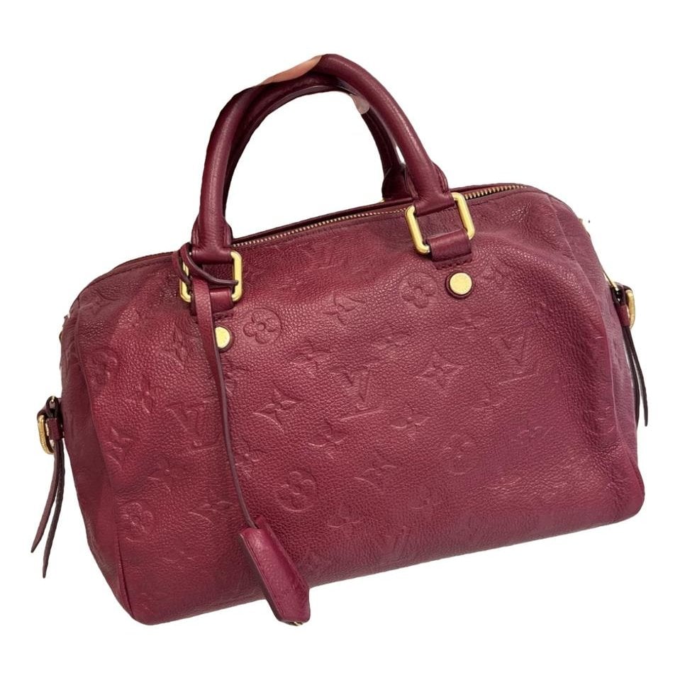 Speedy Bandoulière leather handbag