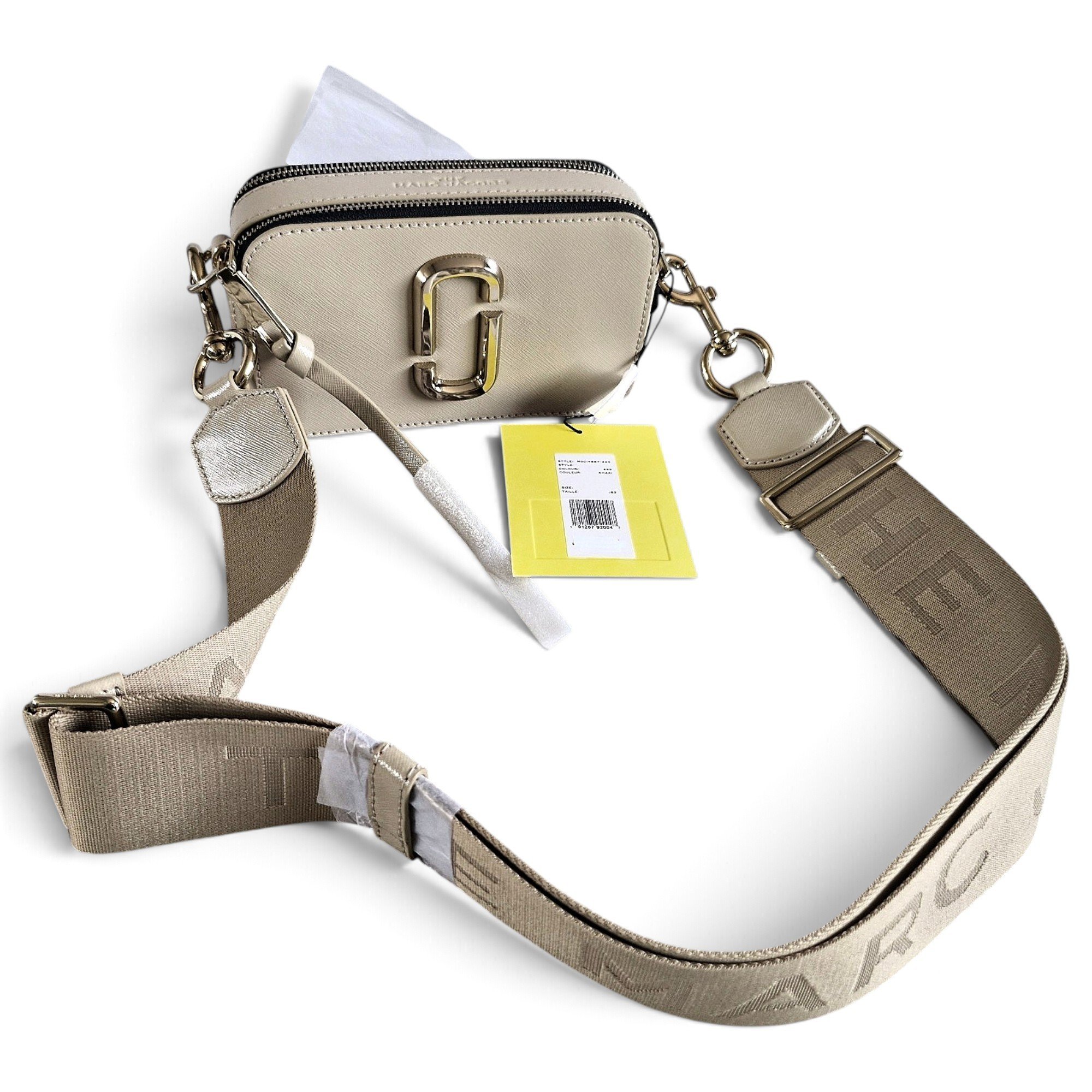 Snapshot leather crossbody bag