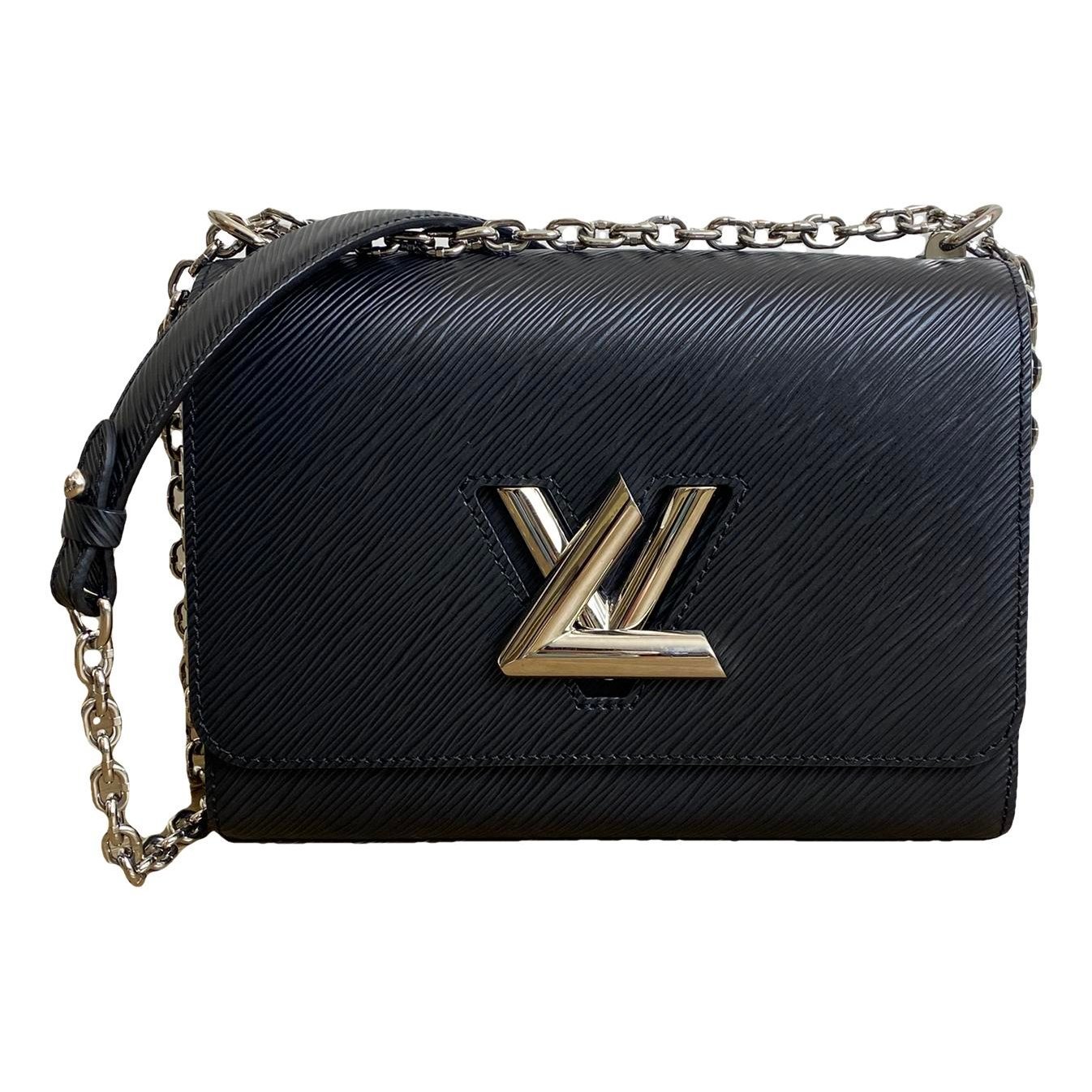 Twist leather crossbody bag