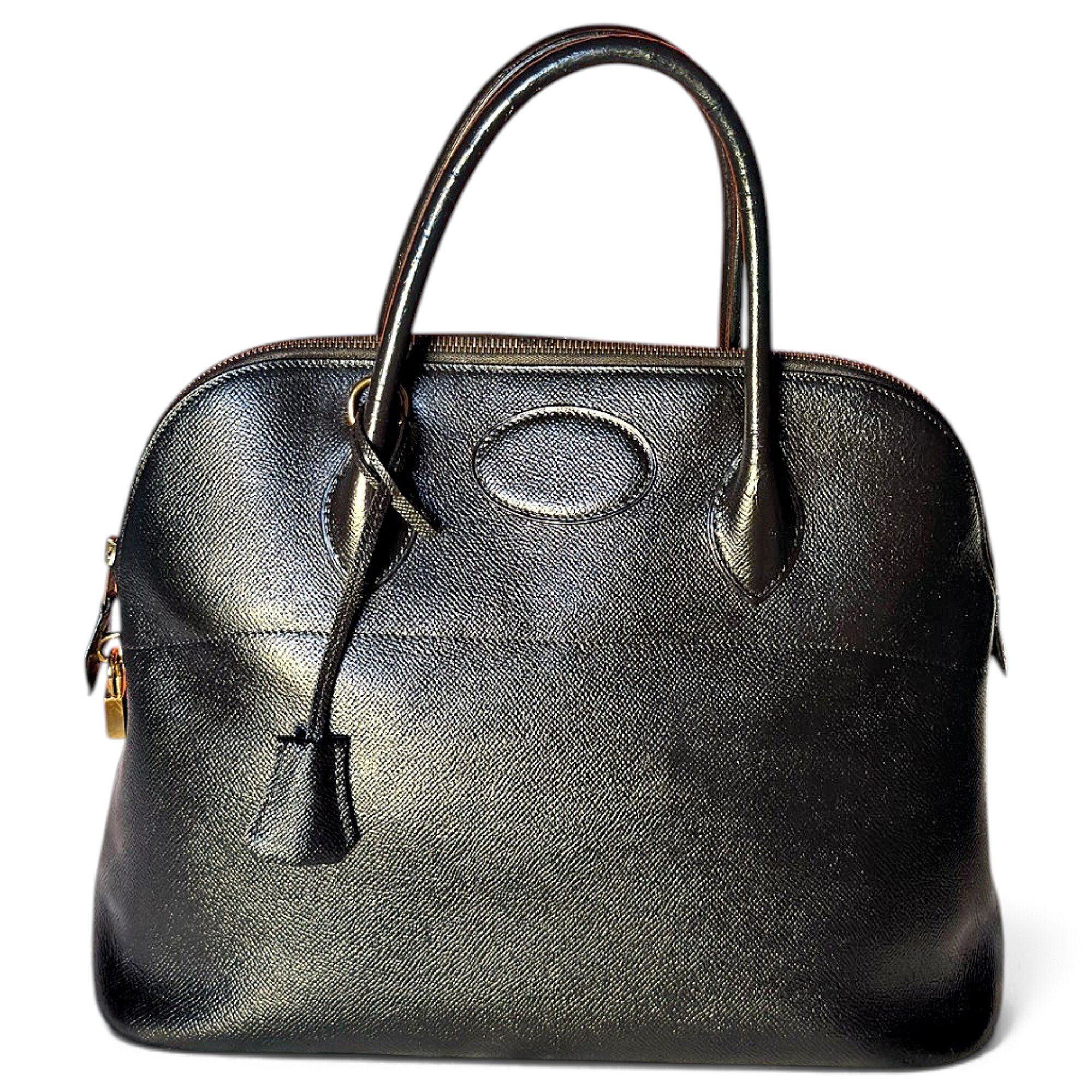 Bolide leather bowling bag