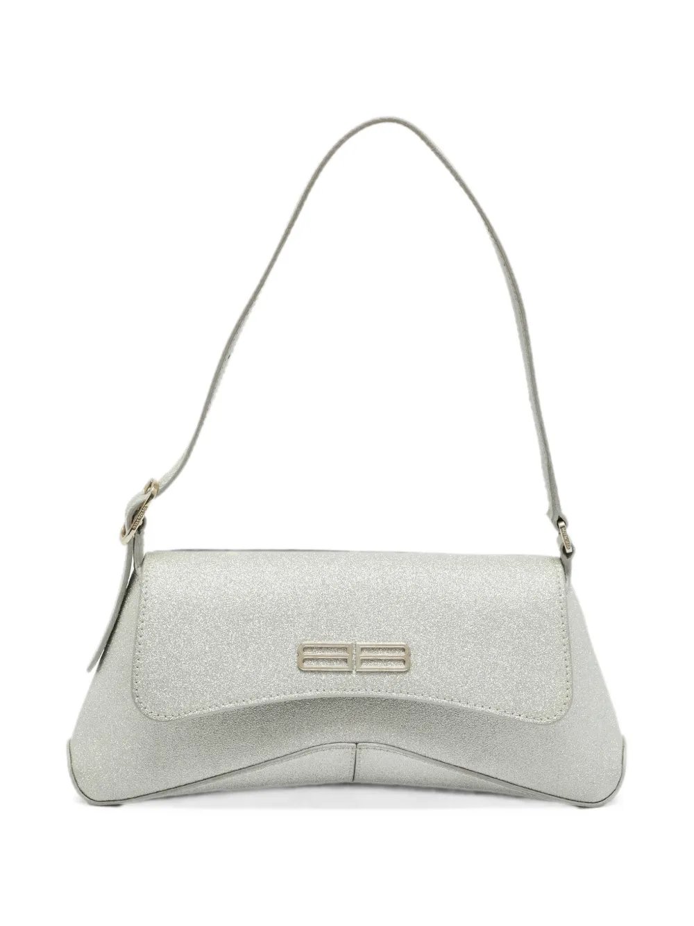 glitter-embellished shoulder bag