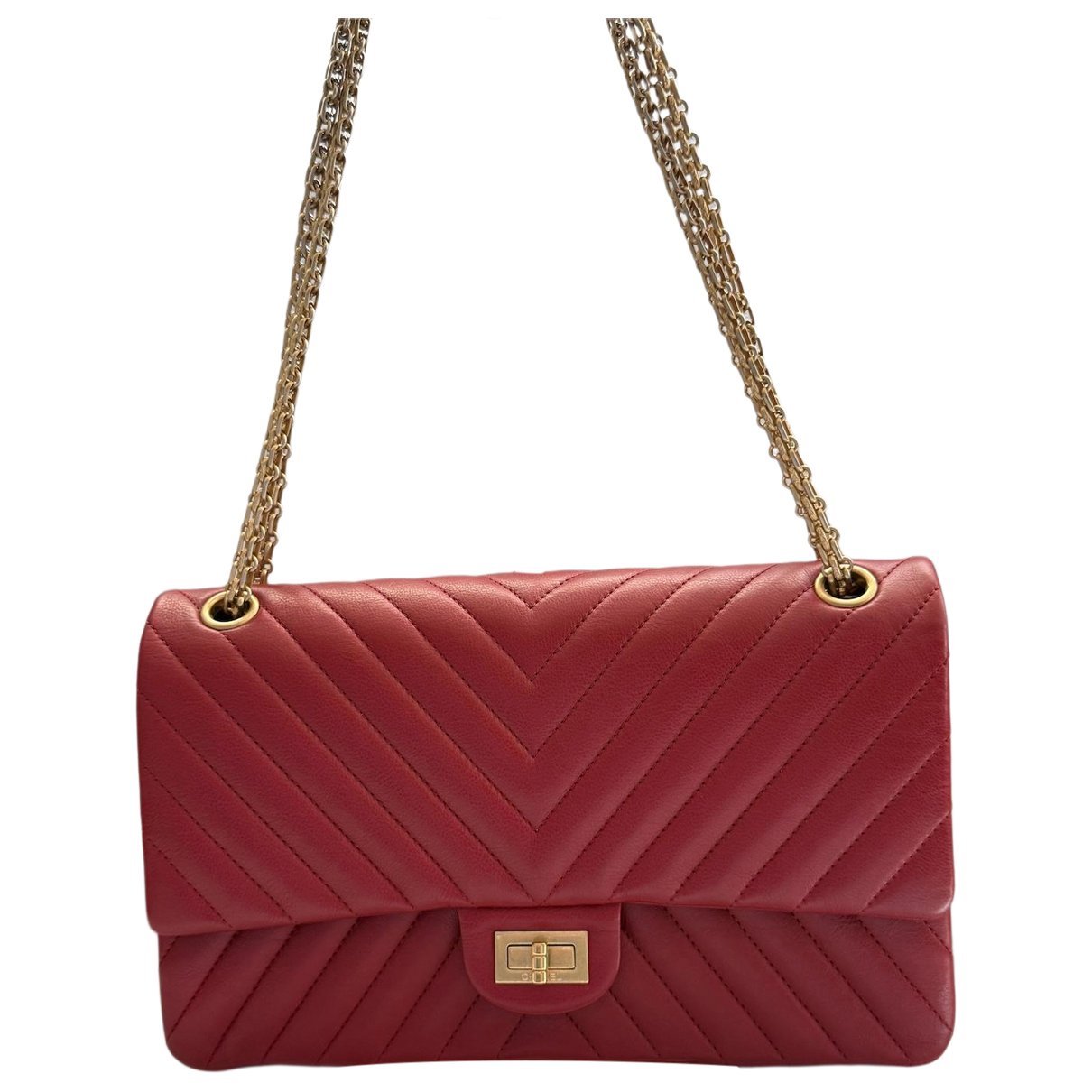 2.55 leather handbag