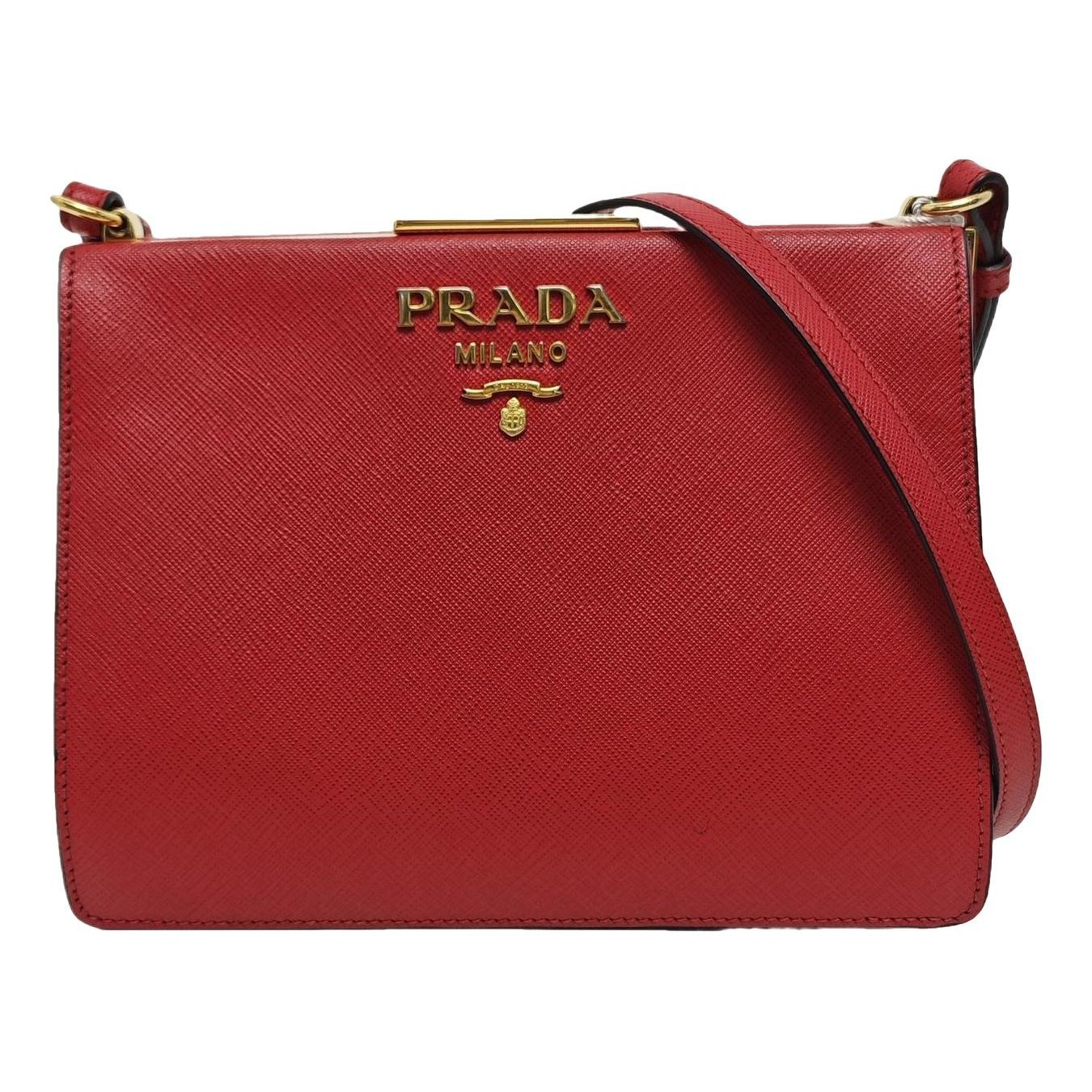 Light Frame leather crossbody bag