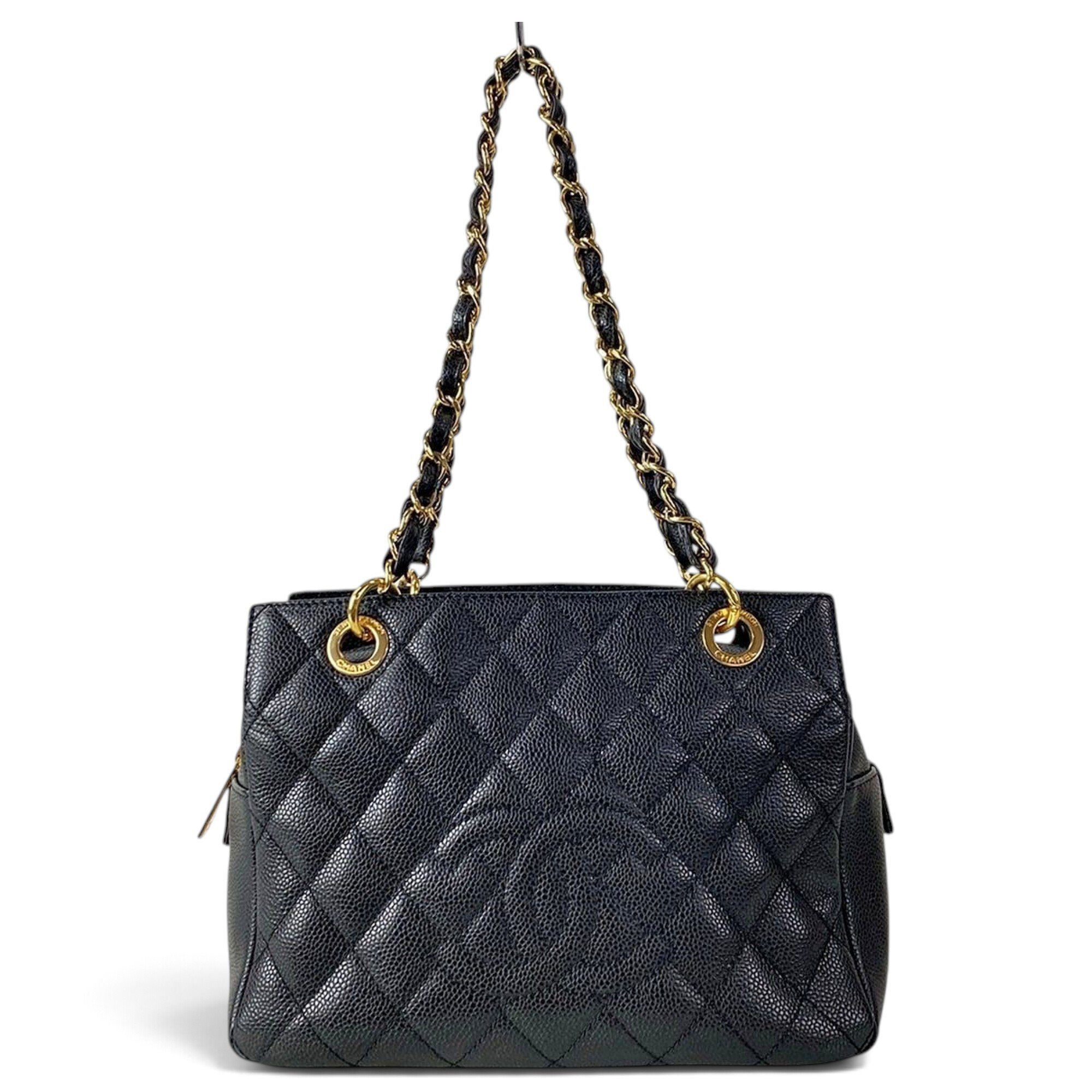Leather tote