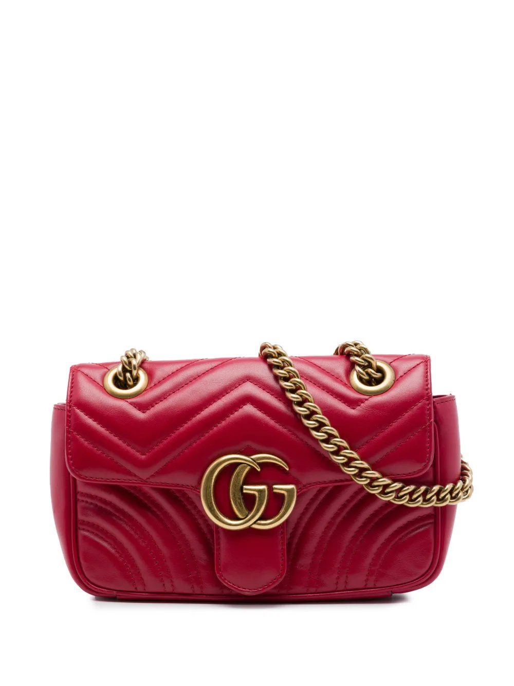 2016-2026 Small GG Marmont Matelasse Calfskin shoulder bag