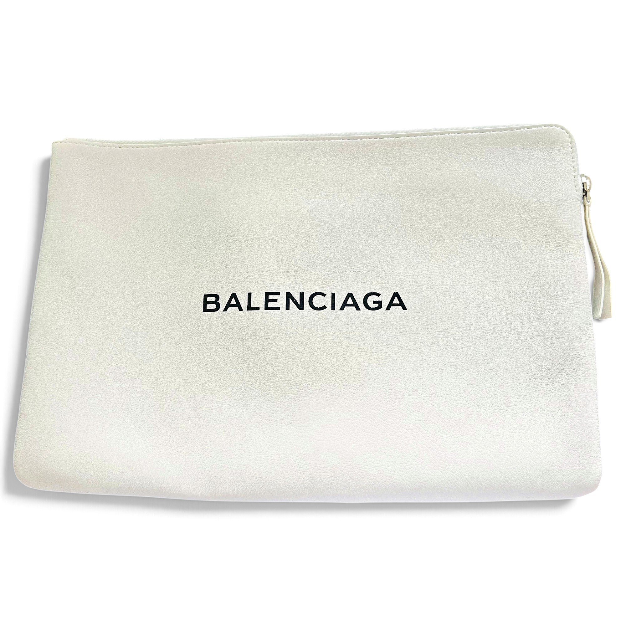 Everyday leather clutch bag