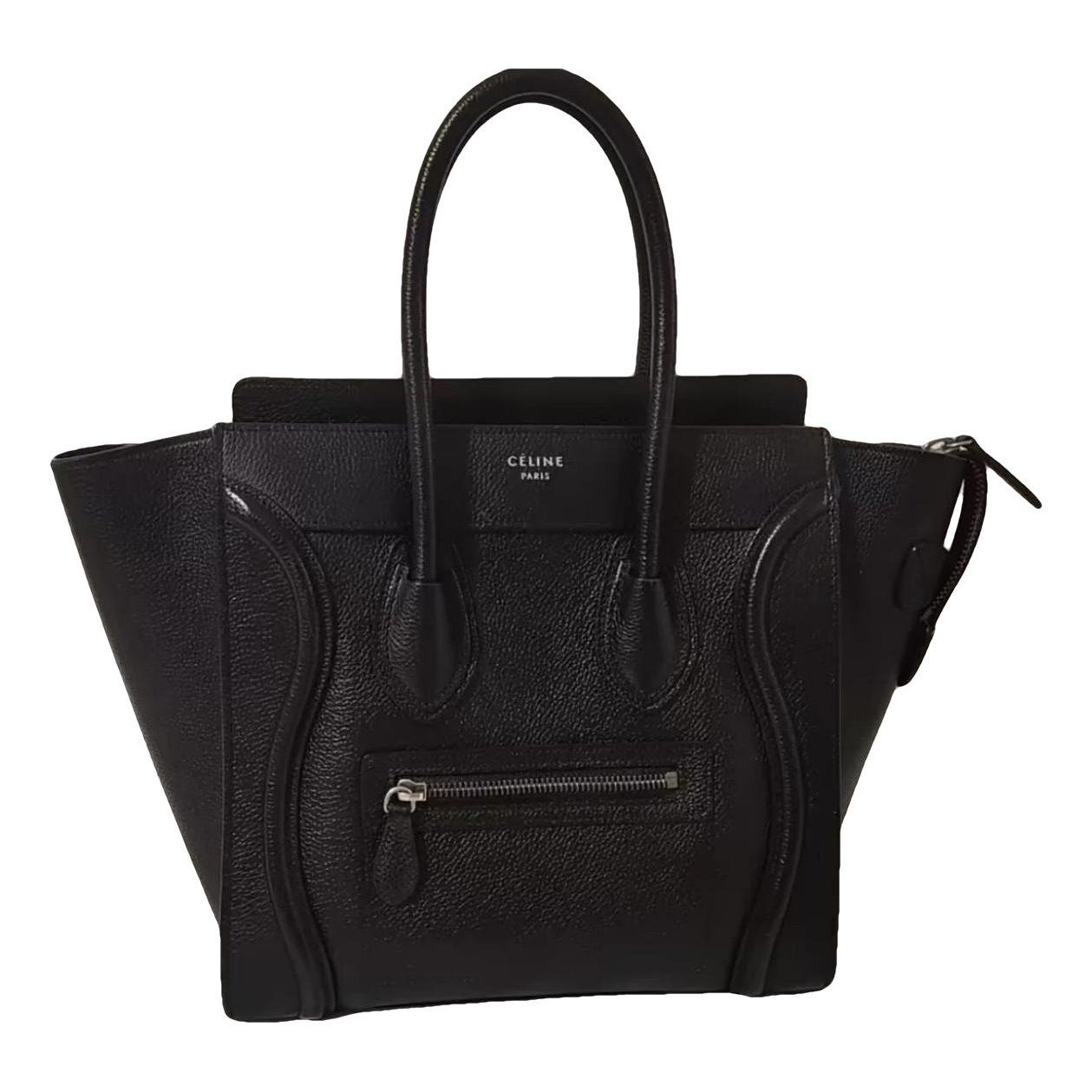 Luggage leather handbag