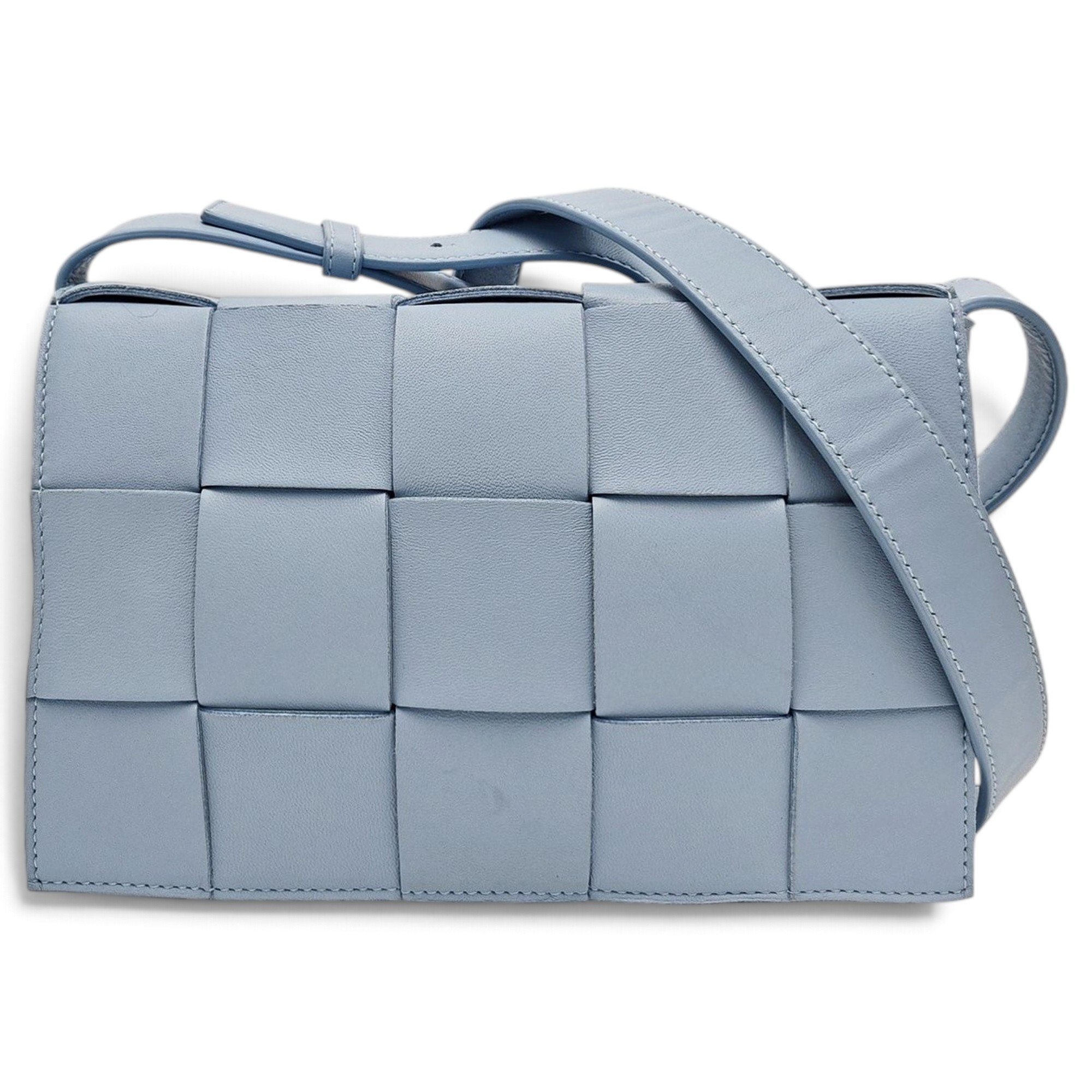 Brick Cassette leather handbag