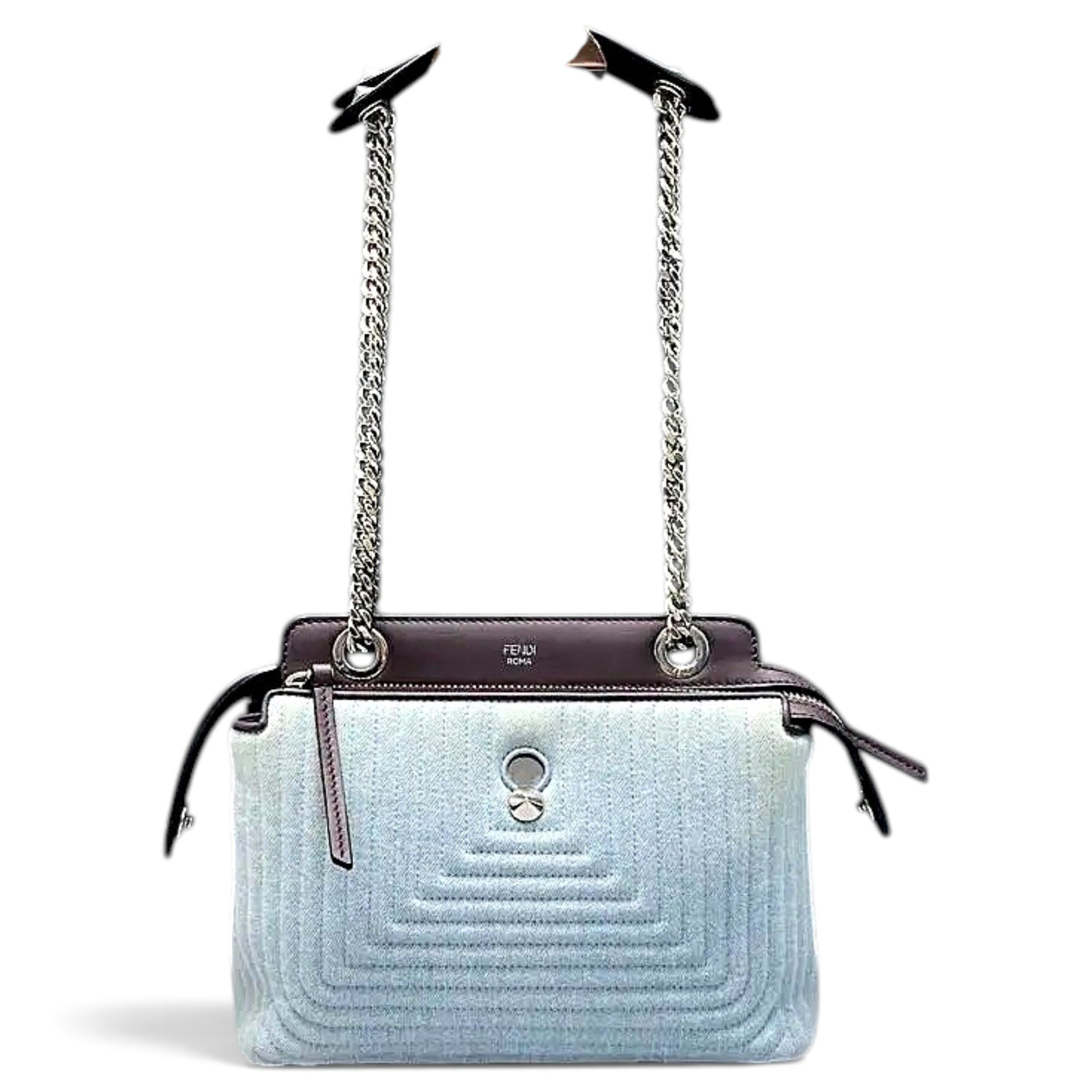Dot Com cloth crossbody bag
