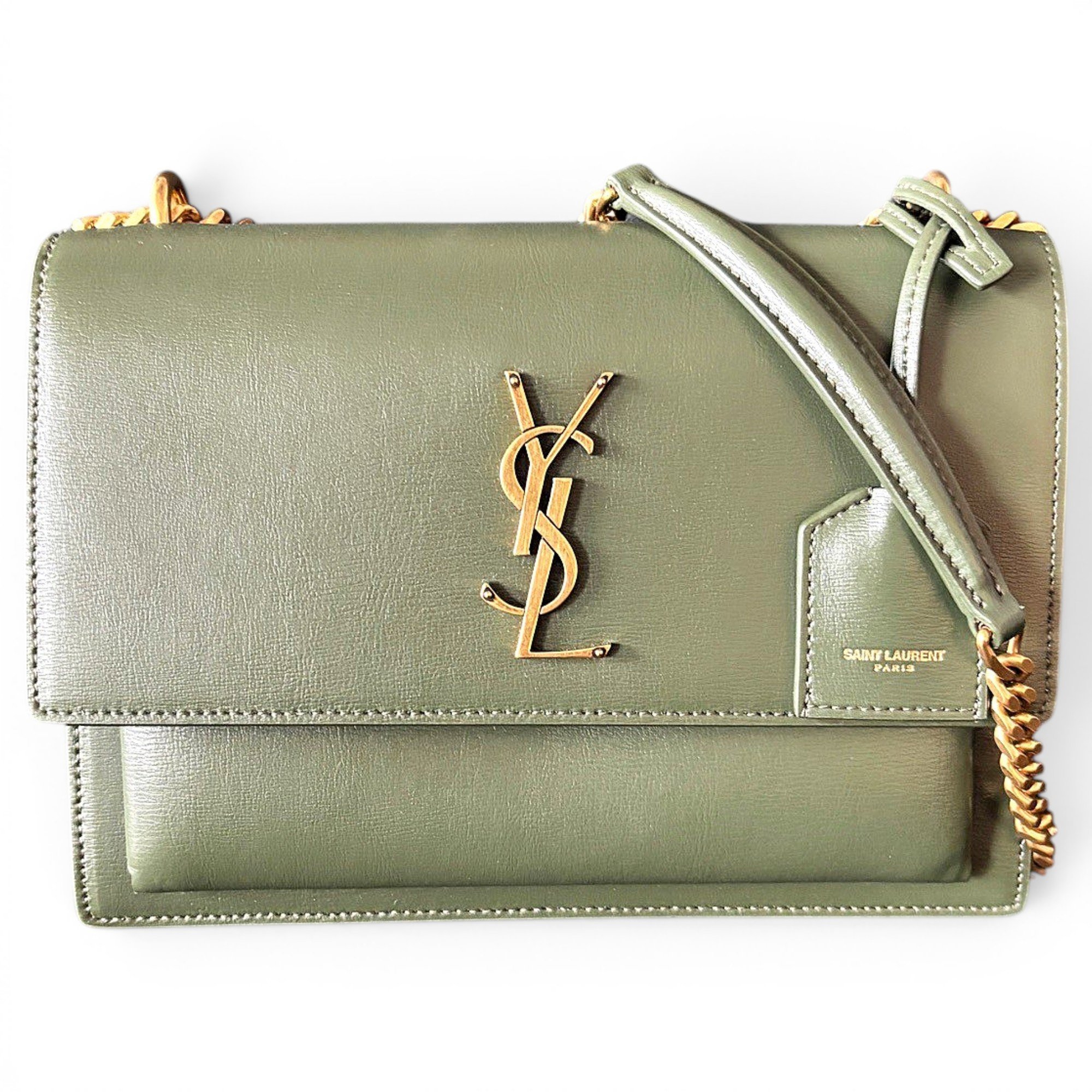 Sunset leather handbag