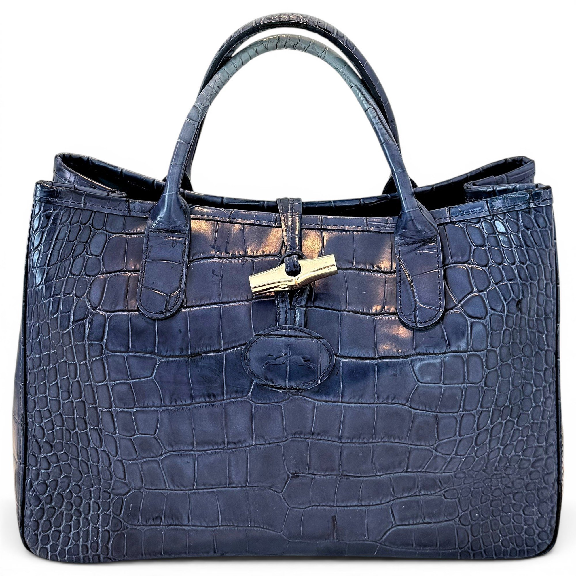 Roseau leather handbag