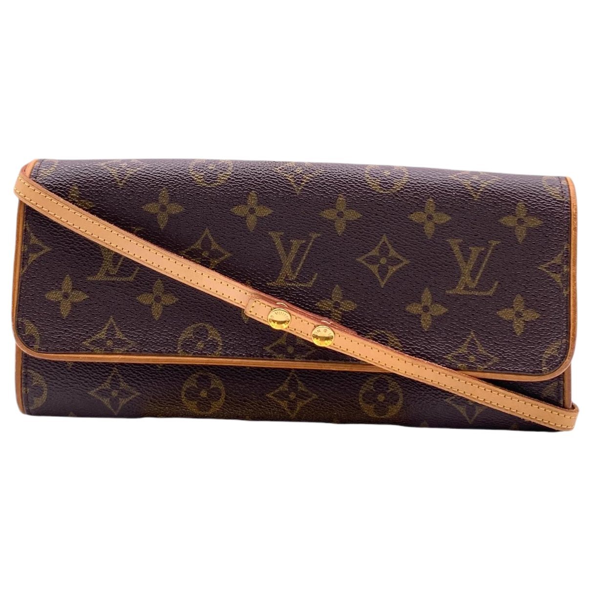 Twin cloth crossbody bag