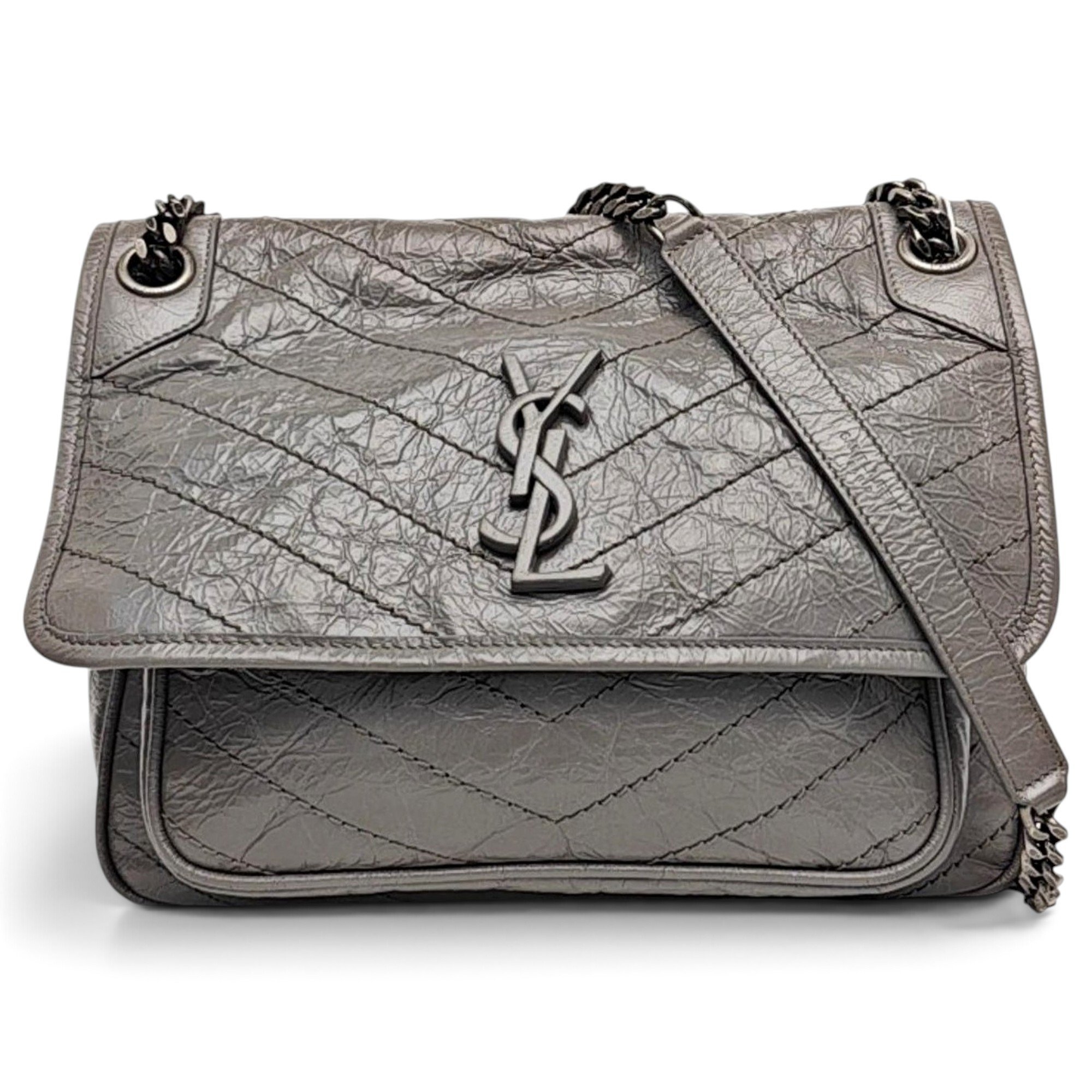 Niki leather crossbody bag