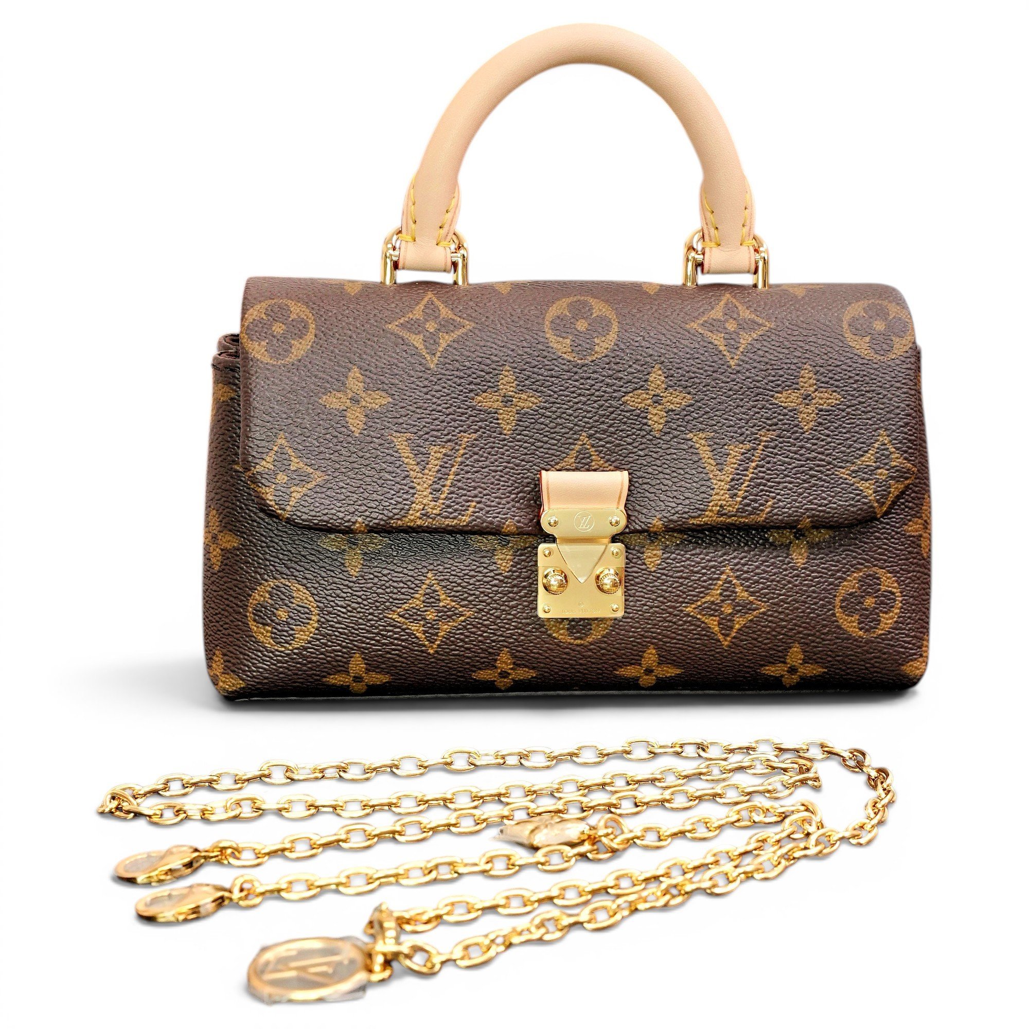 Madeleine leather handbag