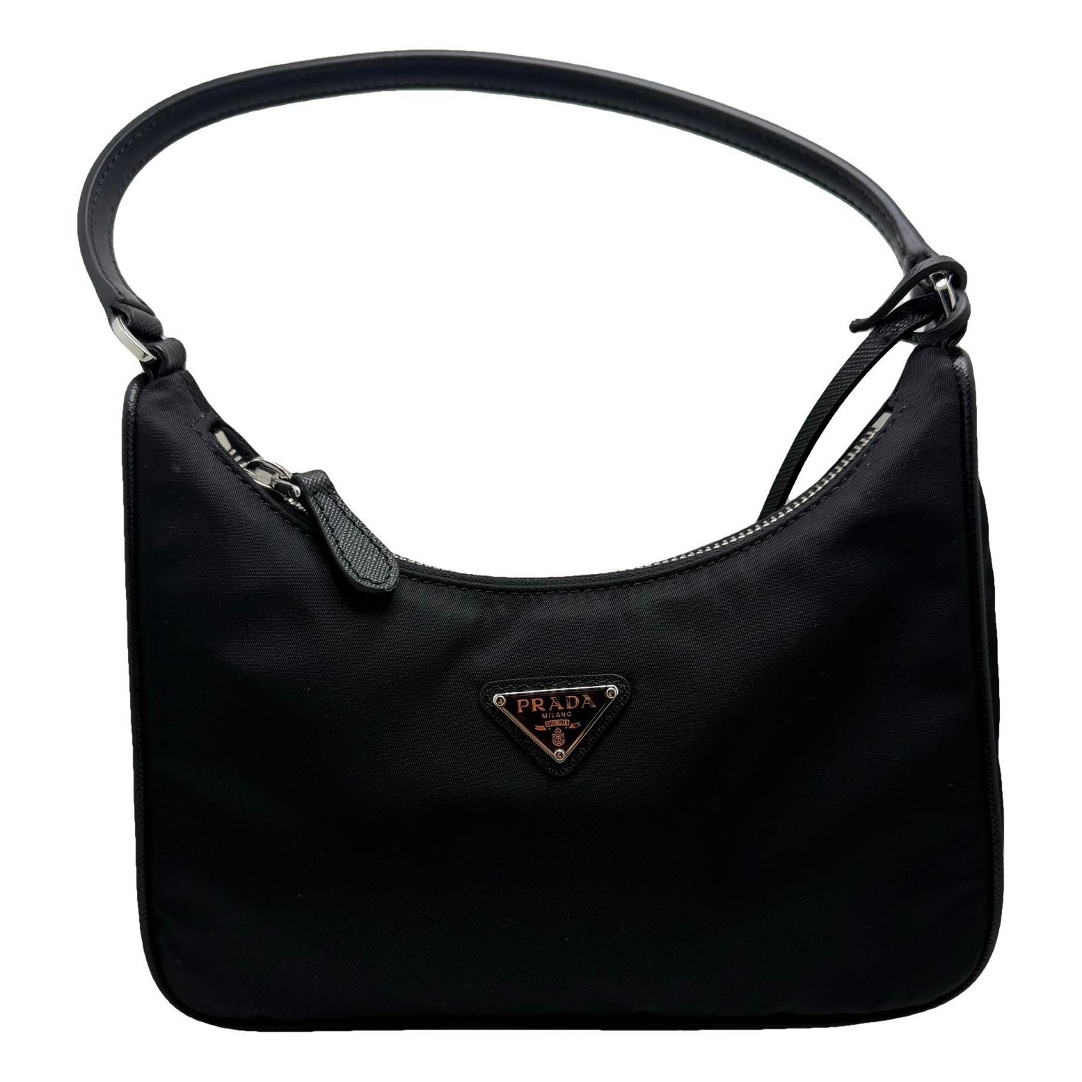 Re-Edition 2005 Zip leather handbag