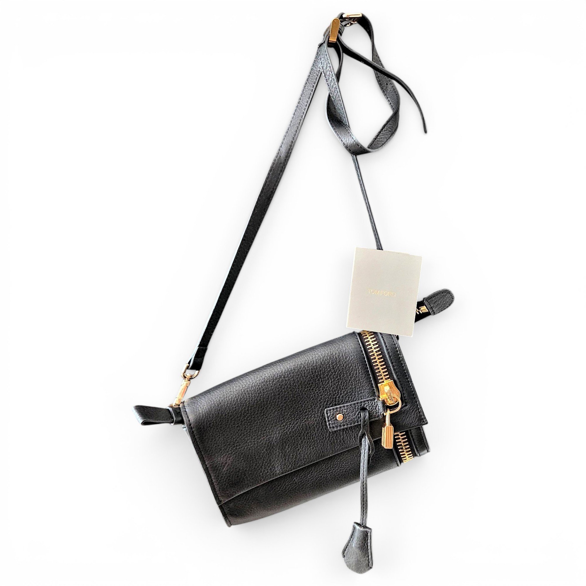 Leather crossbody bag