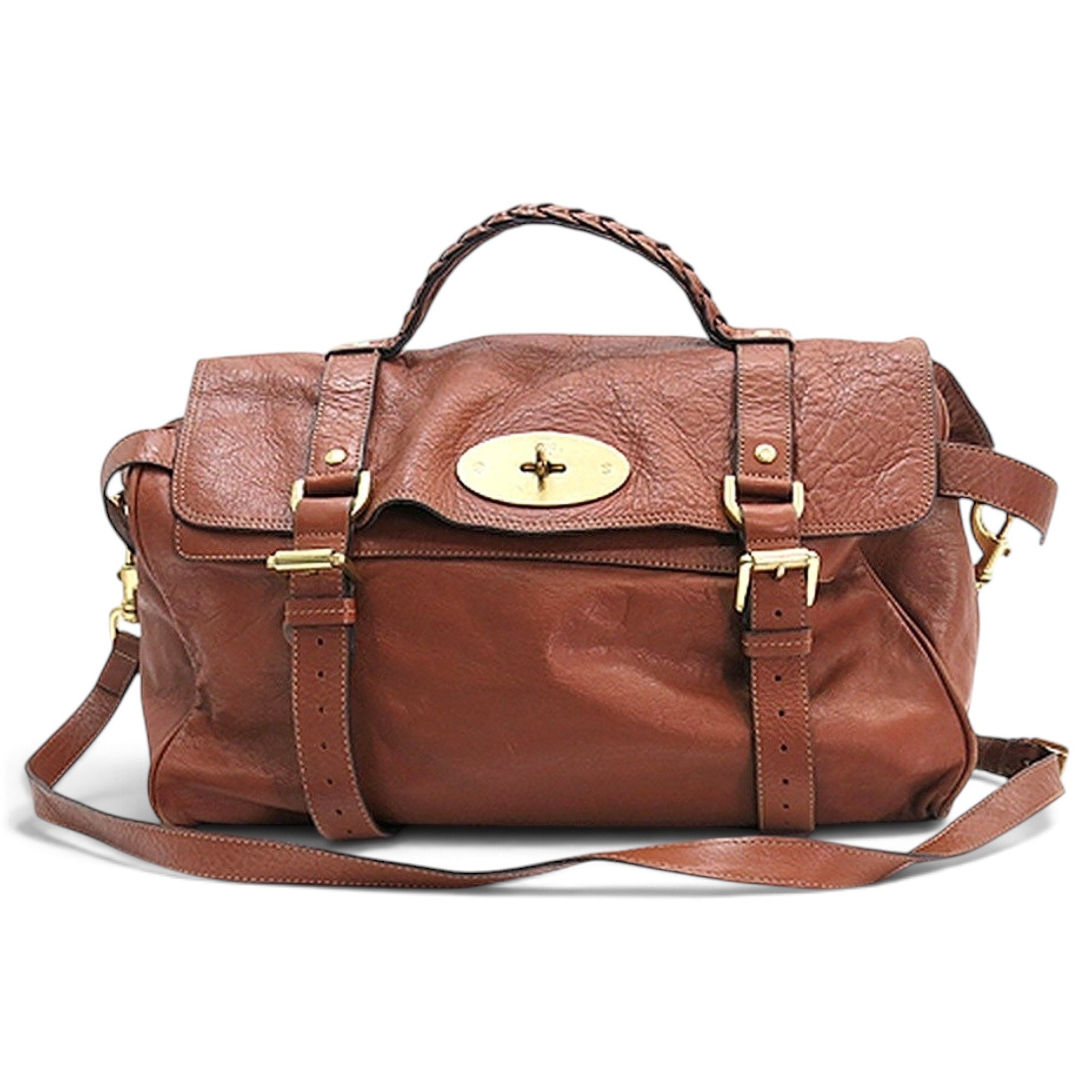 Alexa leather tote