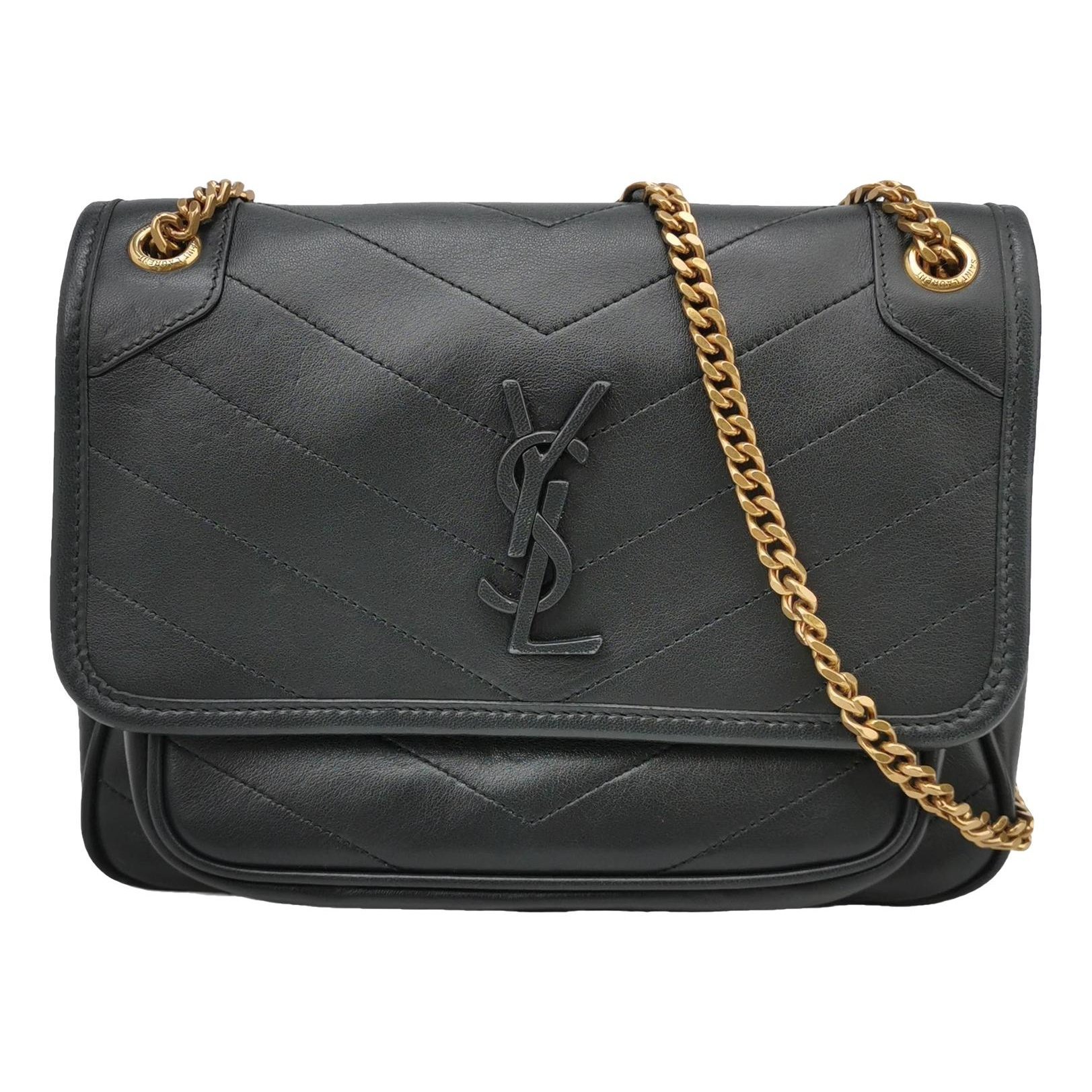 Niki leather crossbody bag
